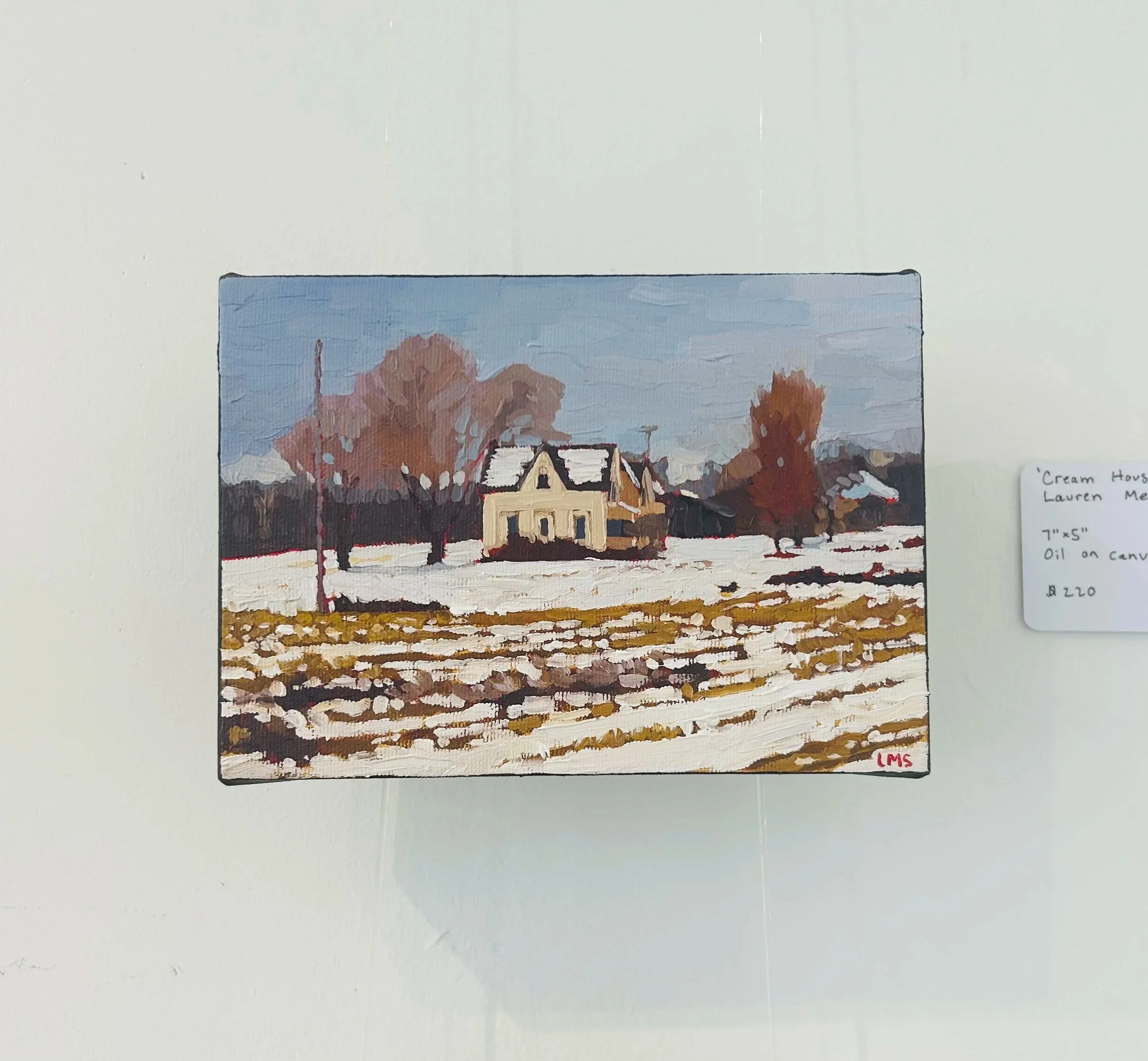 Lauren Mercer-Smail, 'Cream House From Train'