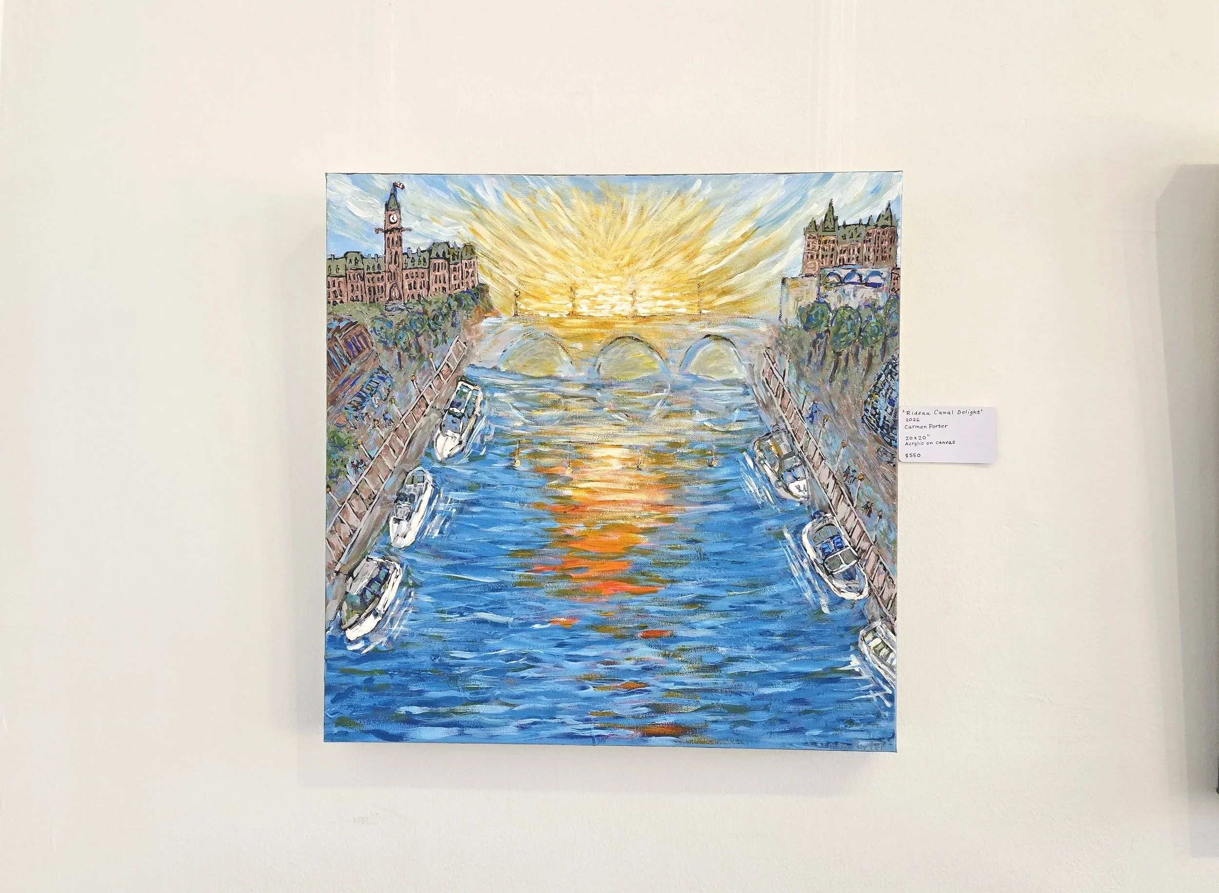 Carmen Porter, 'Rideau Canal Delight'