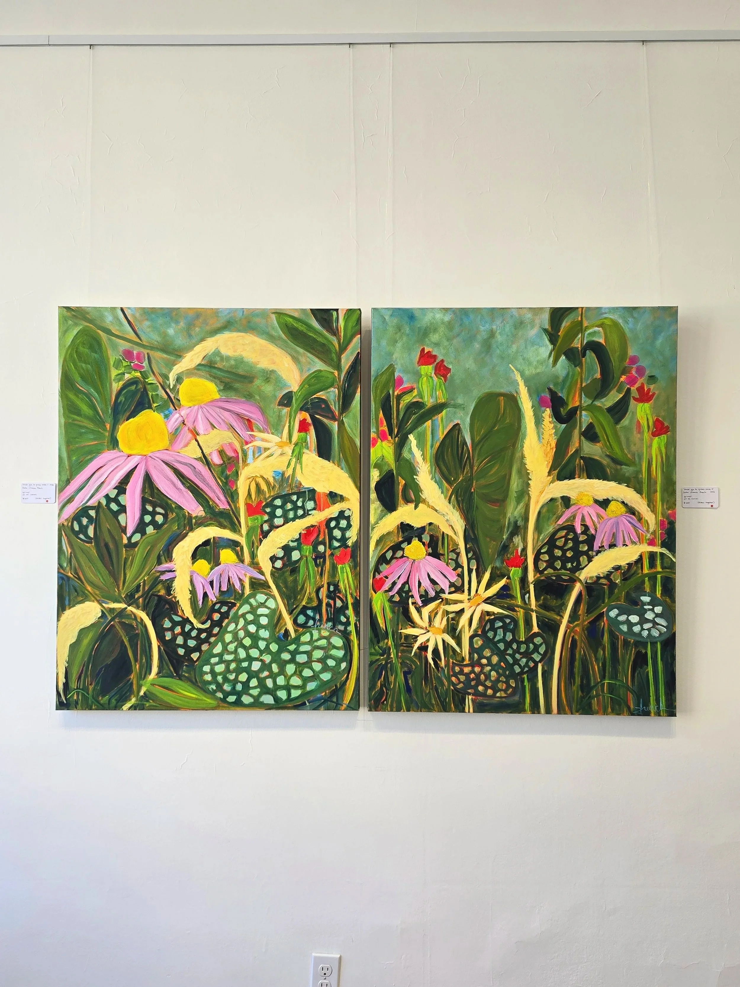 Sasha Jimenez French ‘Verde que te quiero verde I & II'