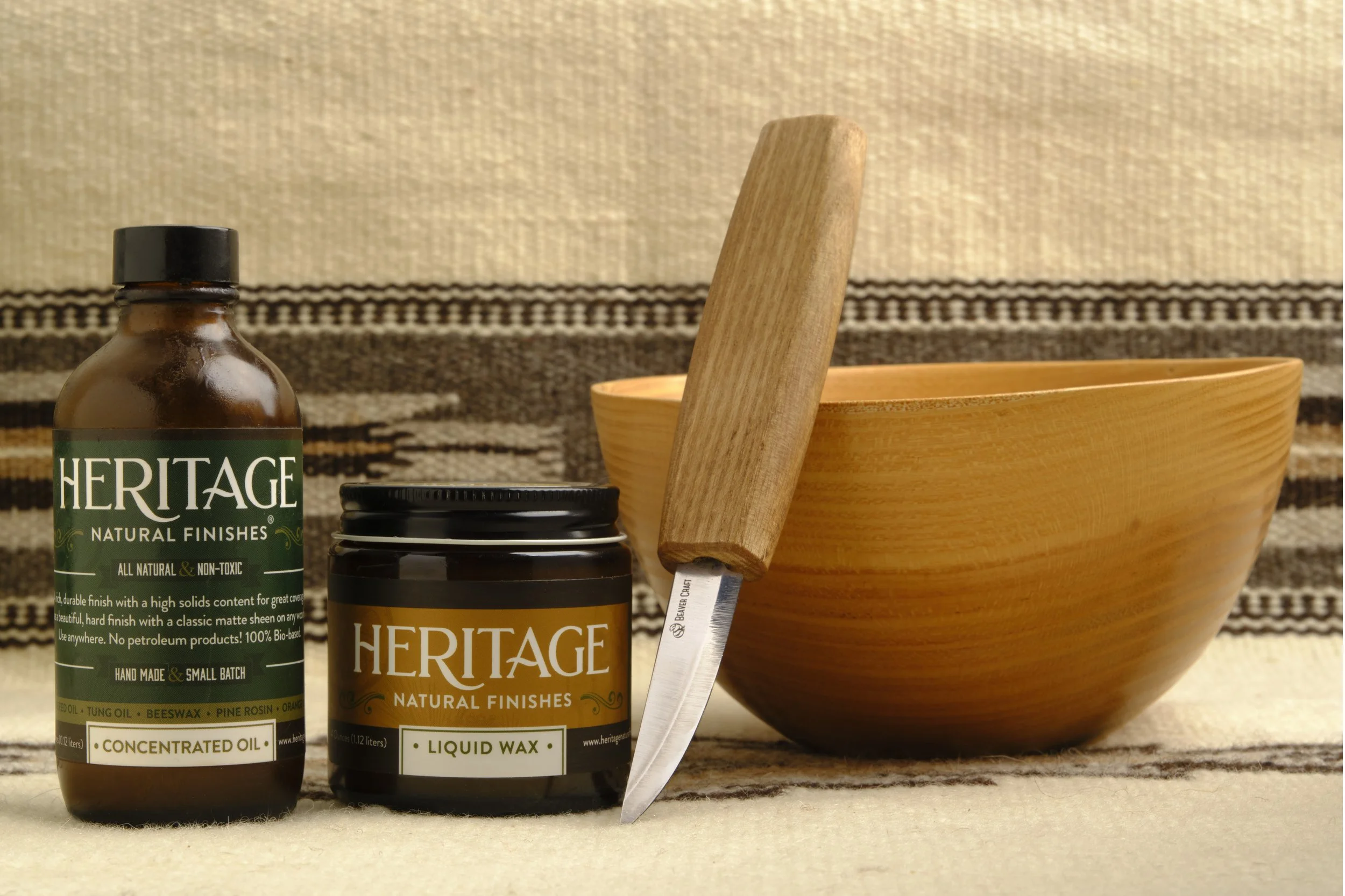 Heritage Natural wood finishes