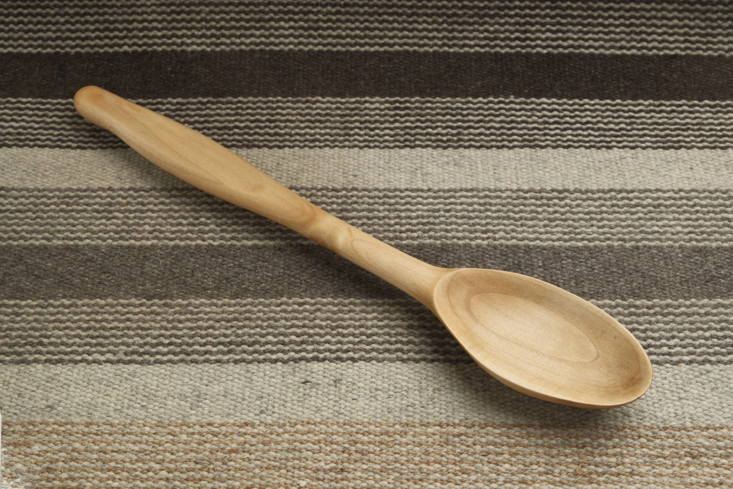 Hand-carved wooden spoon - Maple