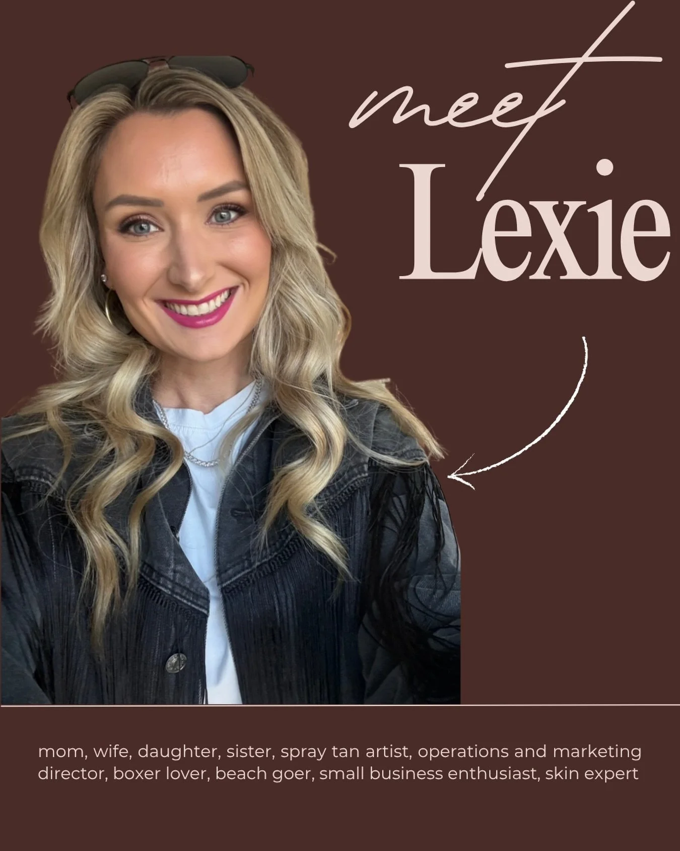 Hi friends! ✨

We&rsquo;ve had a lot of new follows around here lately, so I wanted to take a second to reintroduce myself!

My name is Lexie, and I&rsquo;m the owner of Glow Girl Tanning. I started this little side hustle with a mission to bring som
