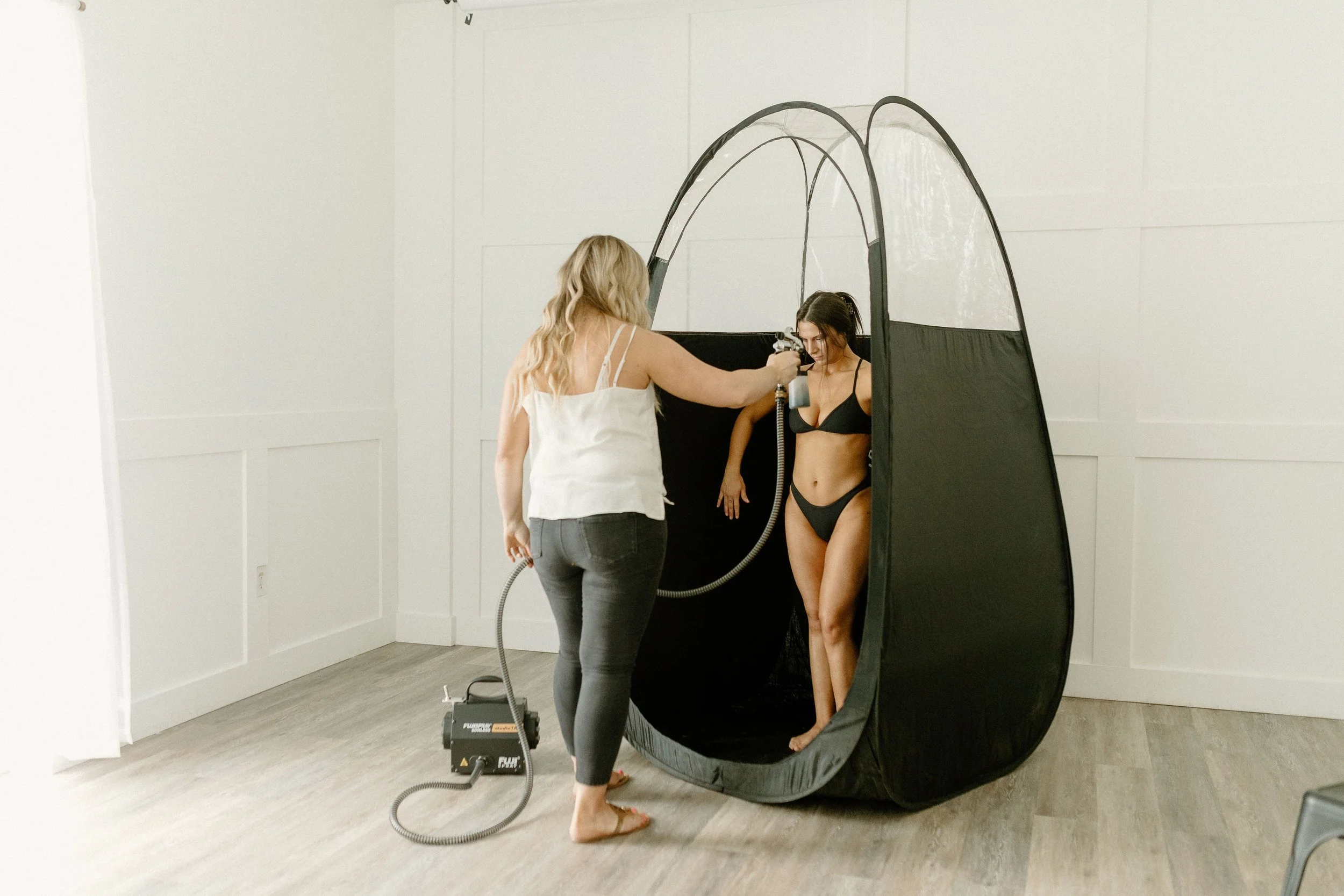 At-home spray tanning service in Richmond Virginia