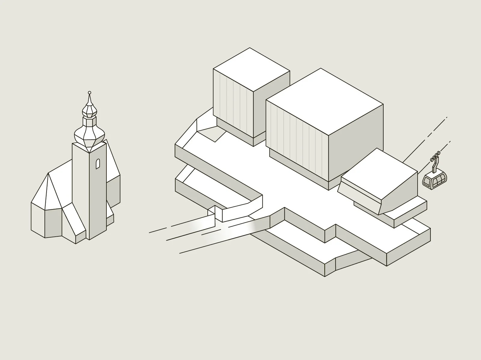 Signaletik Dorfhus + Lechwelten