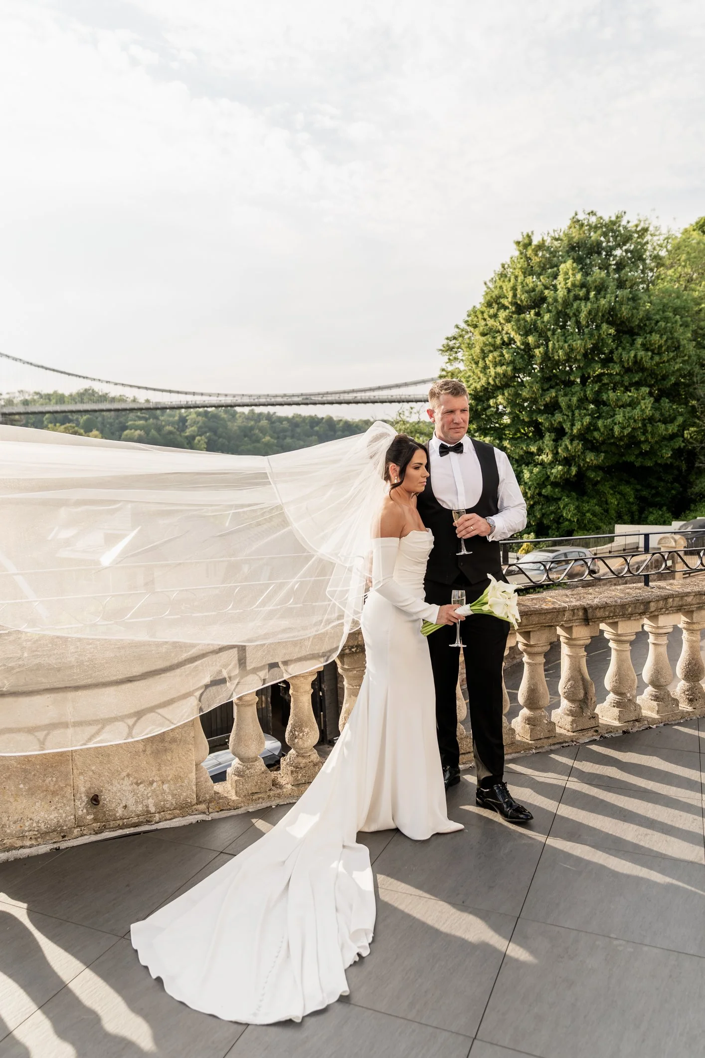 Golden hour at Avon Gorge Hotel