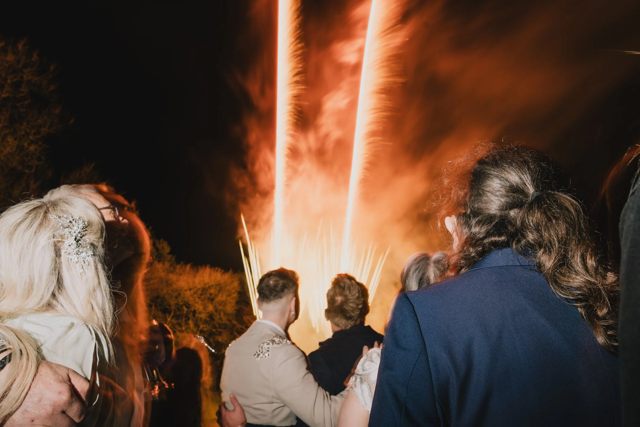 Rainy Wedding at Clearwell Castle