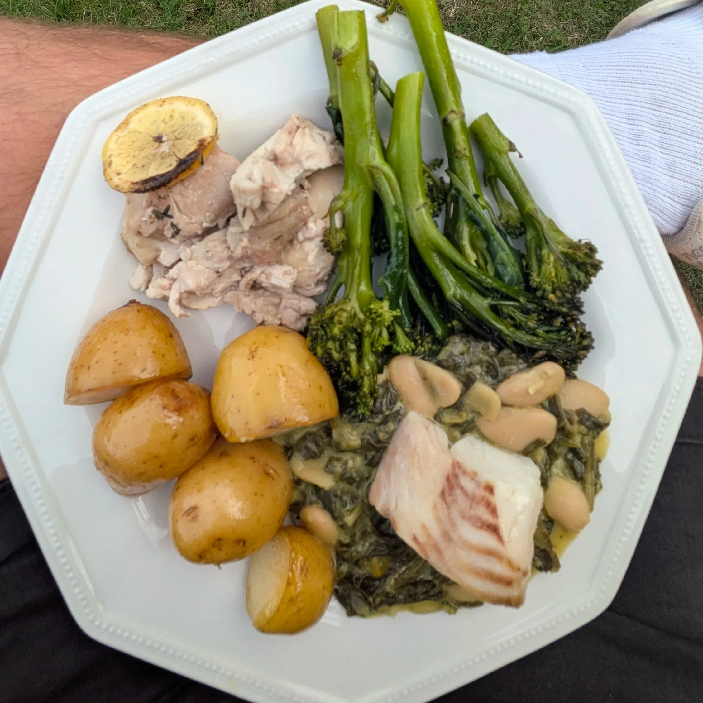 Westover farm wedding food for photographer