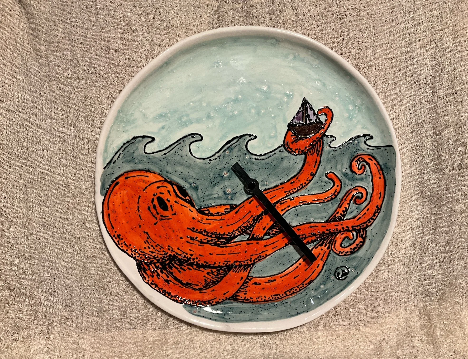 Kraken Tide Clock