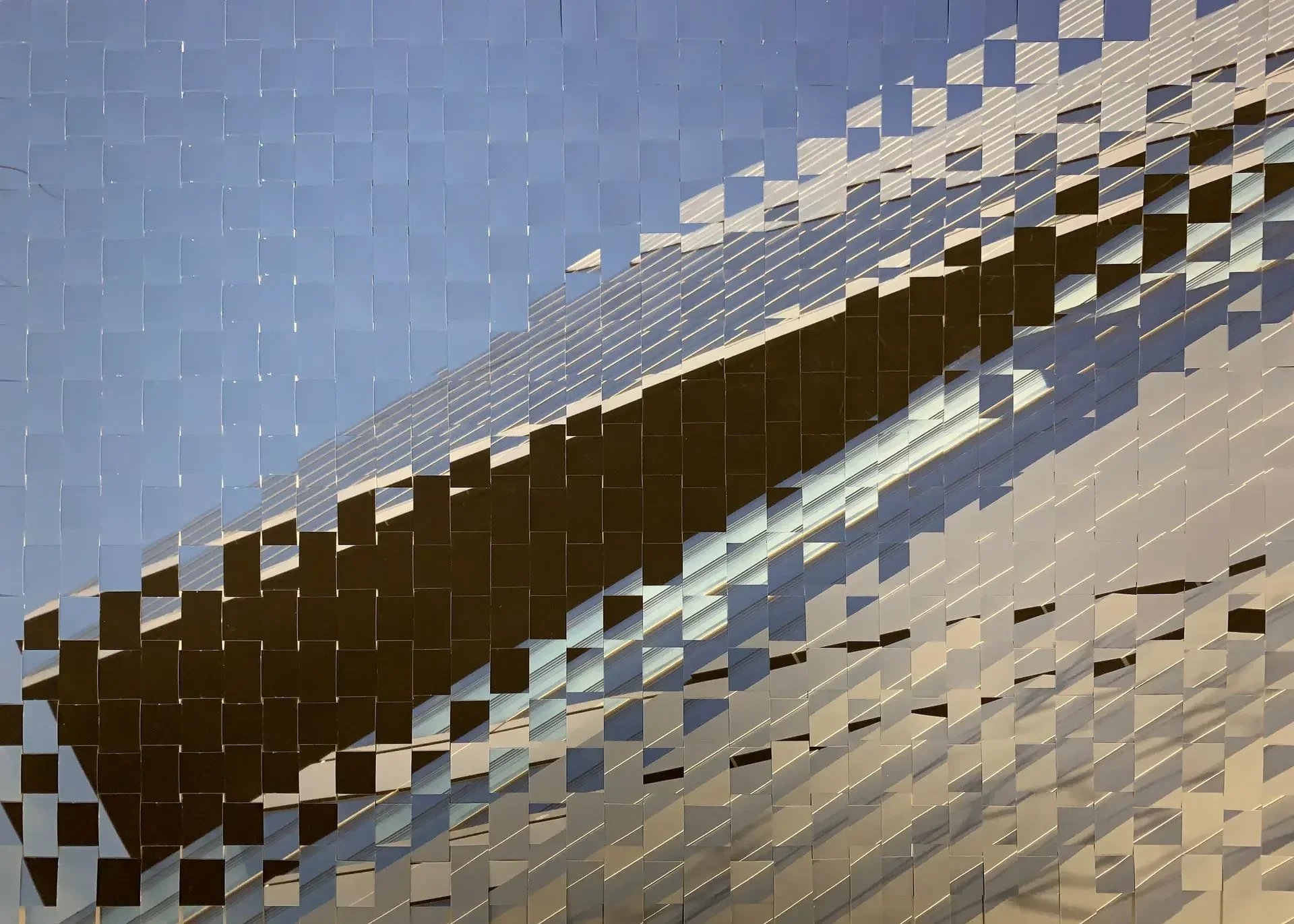 "Nano Architecture II" (24 x 36 in.)