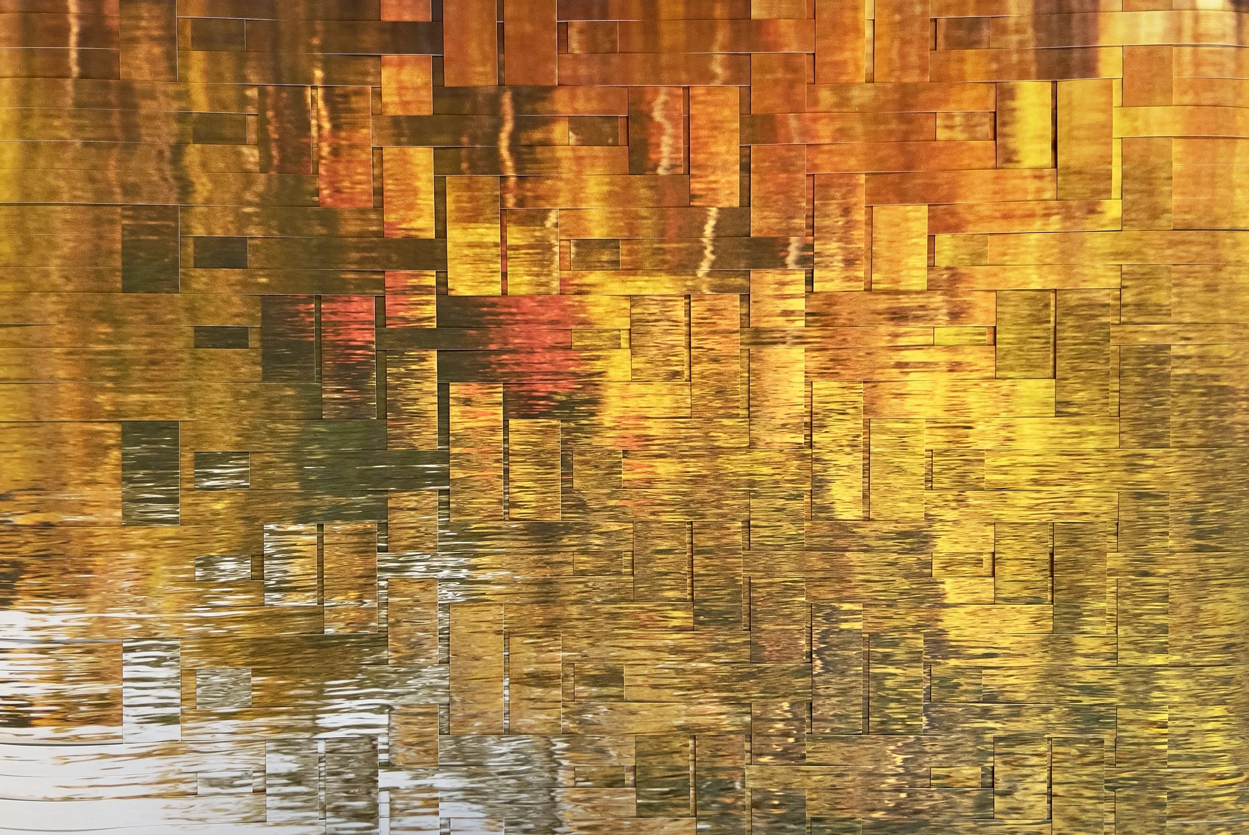 "Autumn Bliss, Moultonborough, NH" – Framed (18 x 25 in.)