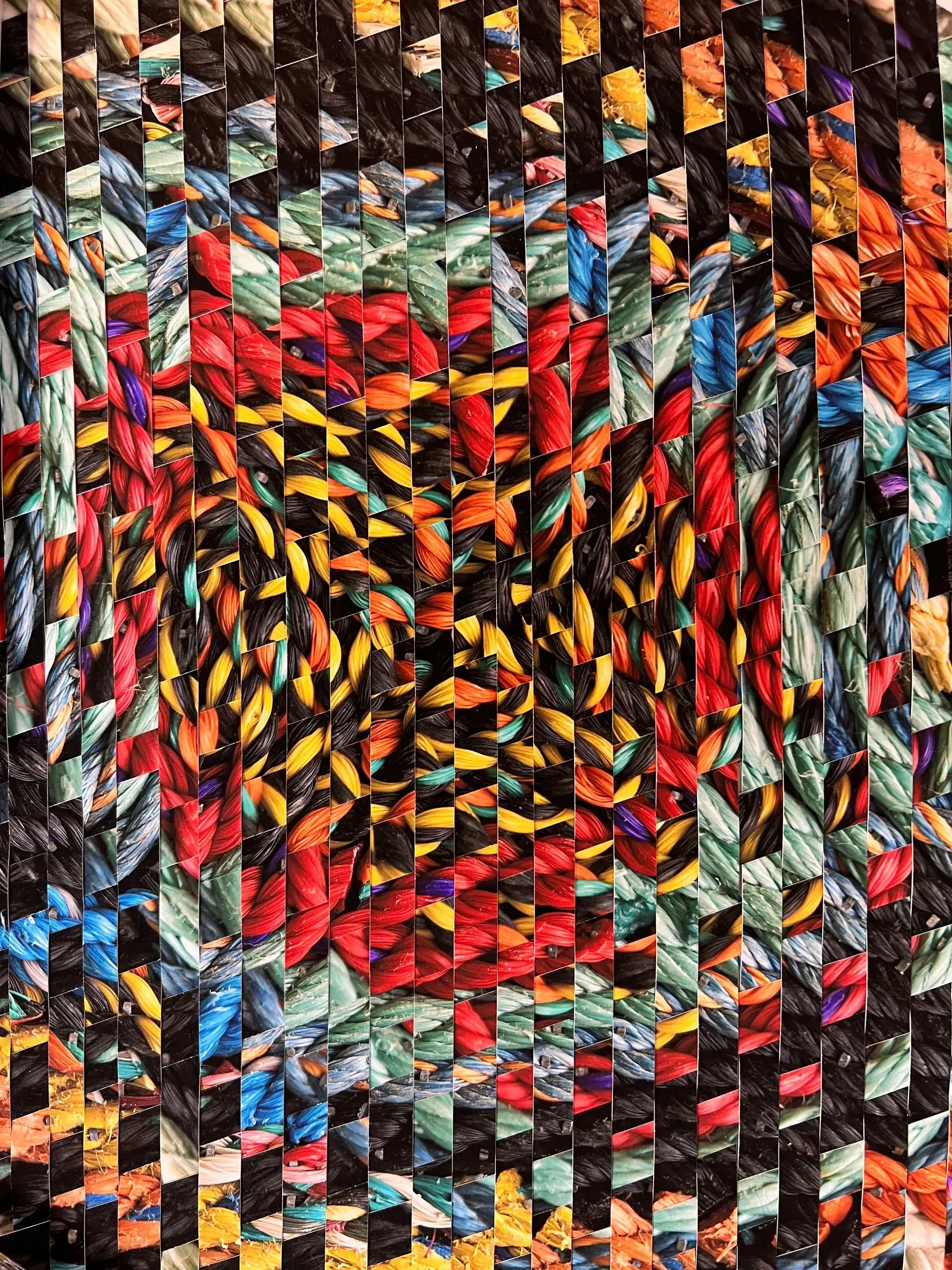 "Salty Ropes" (18 x 24 in.)