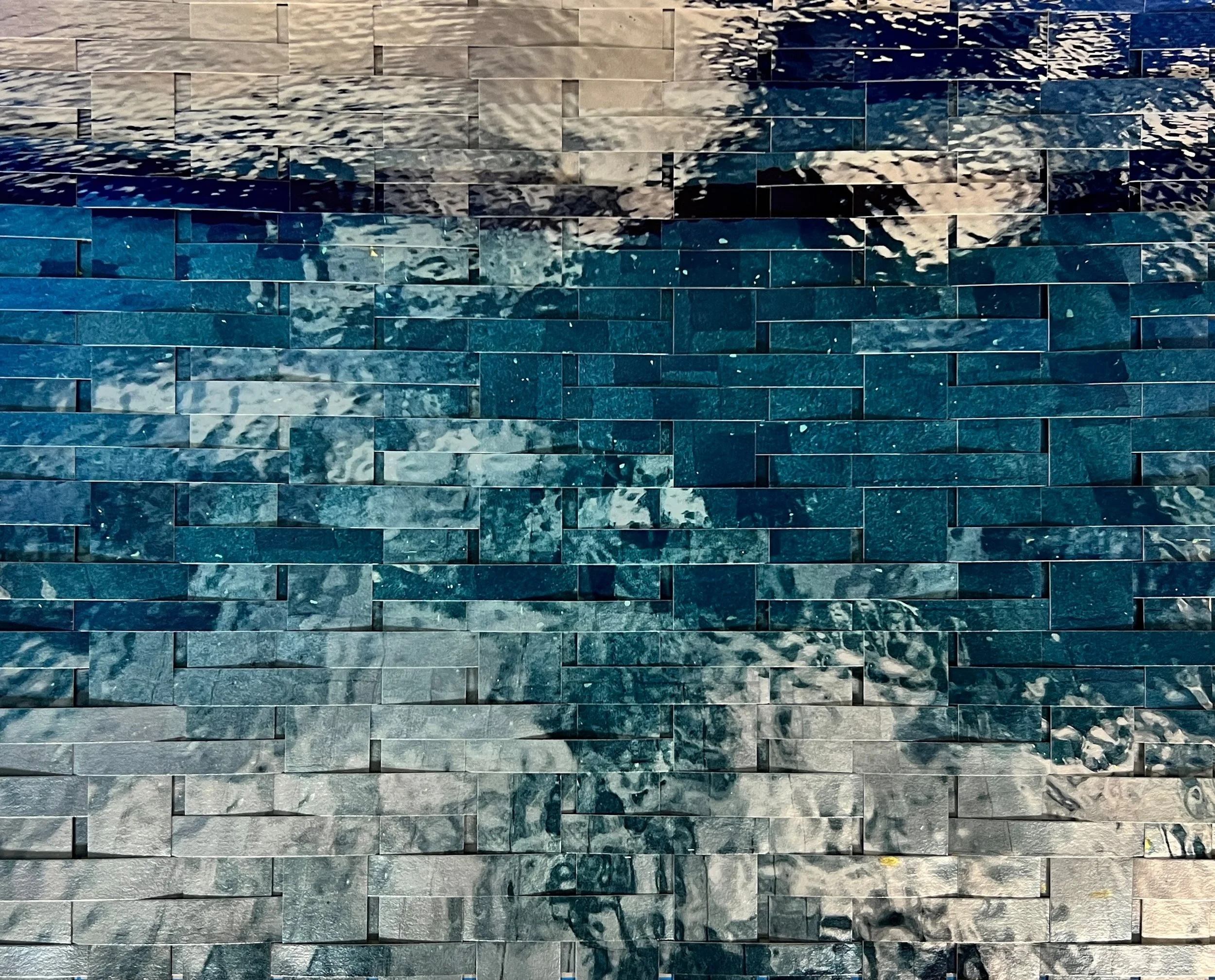 "Clouds in My Pool" (18 x 24 in.)