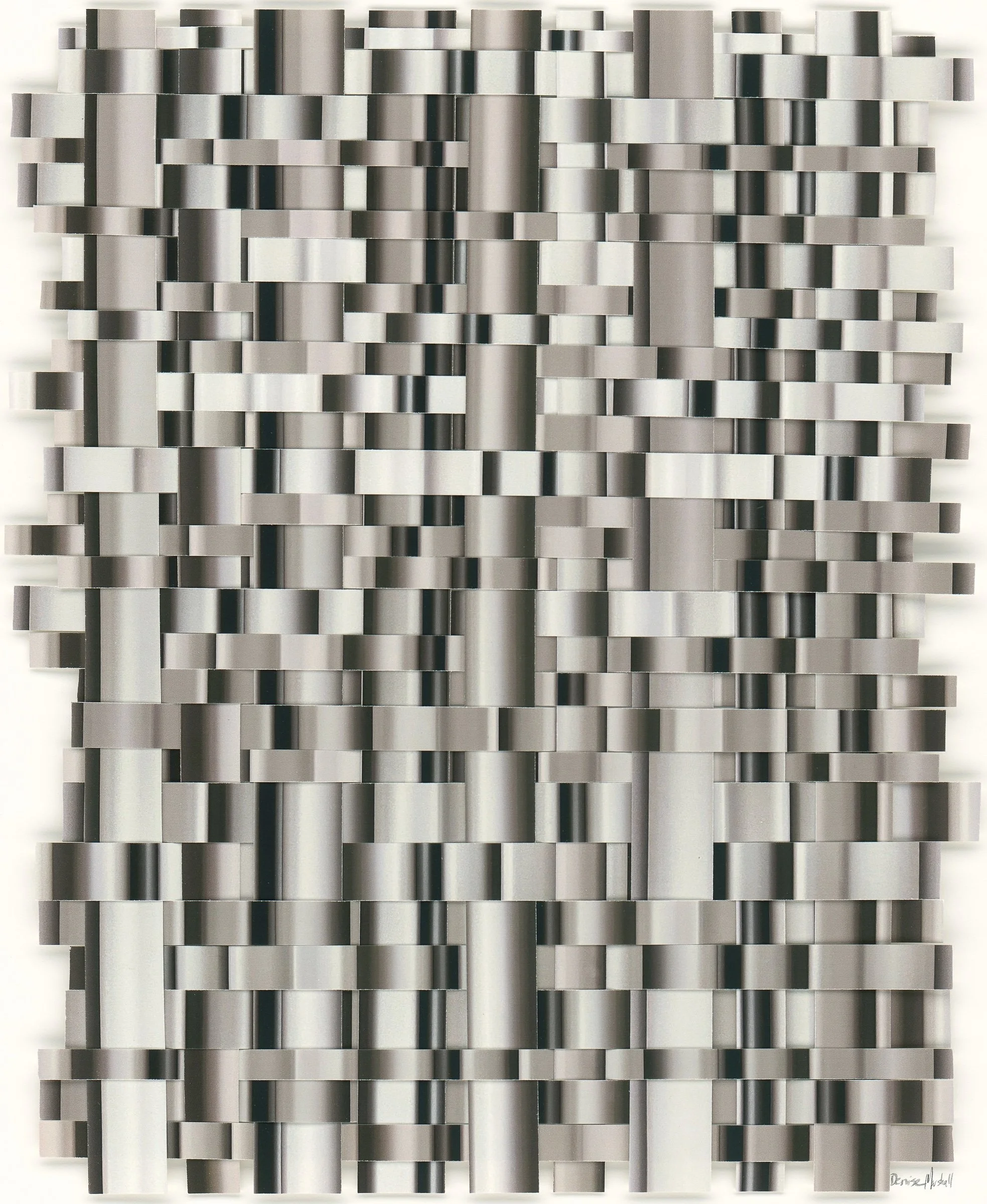 "Deconstructed III" – Framed (18 x 21.375 in.)
