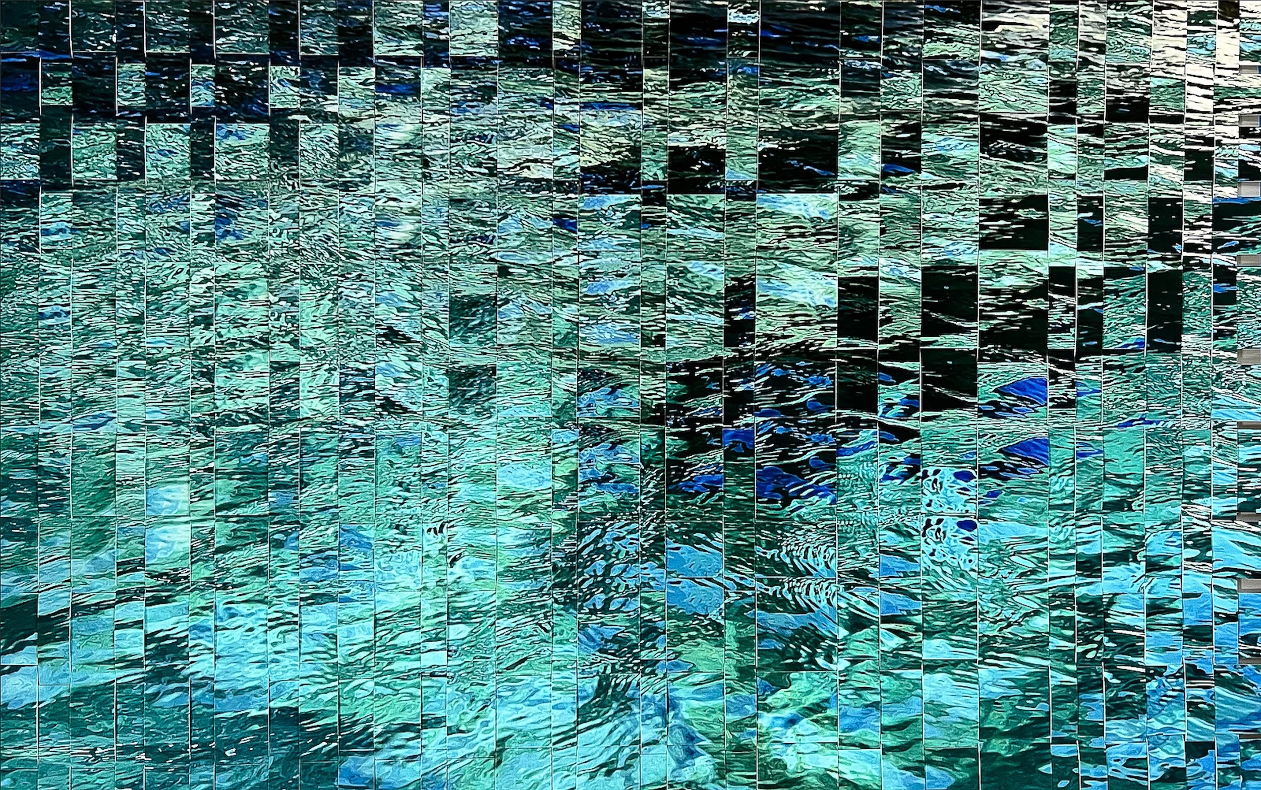 "Fluid Reflections" (20 x 24 in.)