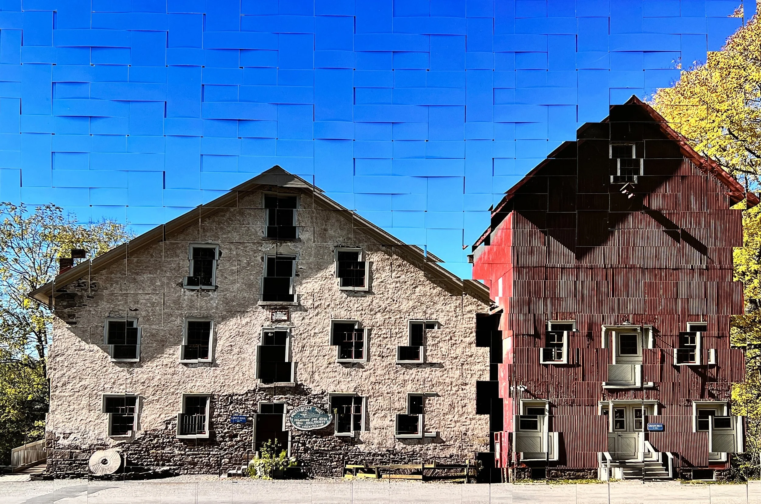 "Prallsville Mills II" – Framed (18 x 24 in.)