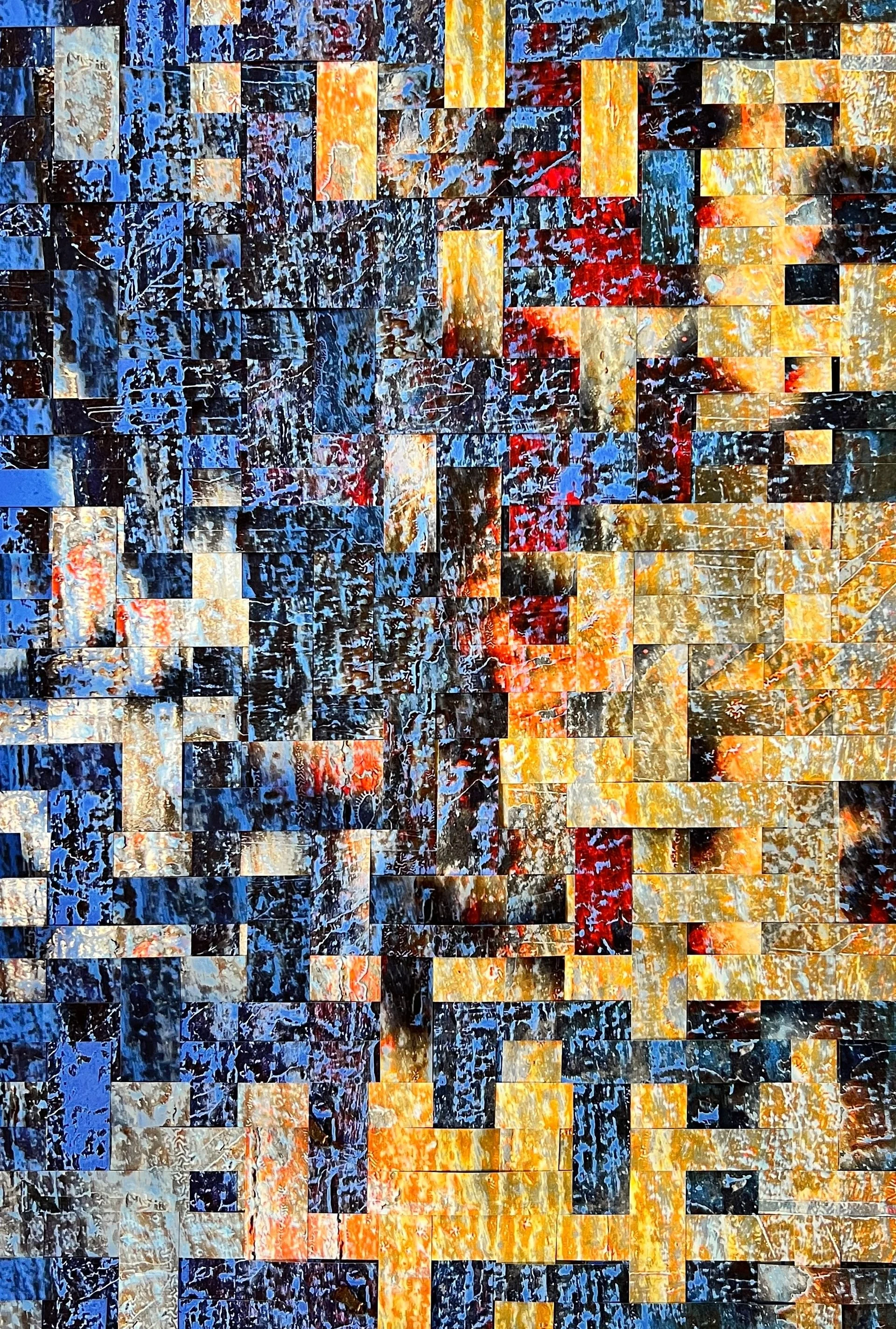 "All Mixed Up III" (24 x 30 in.)