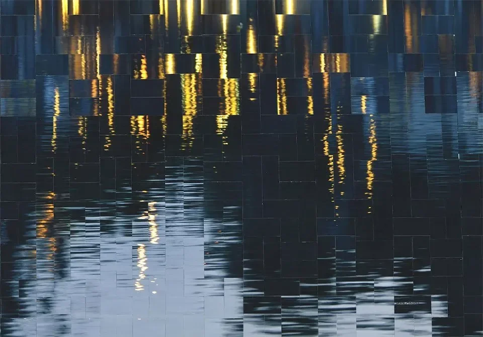 "Reflection of Lake Placid Village" (SOLD)