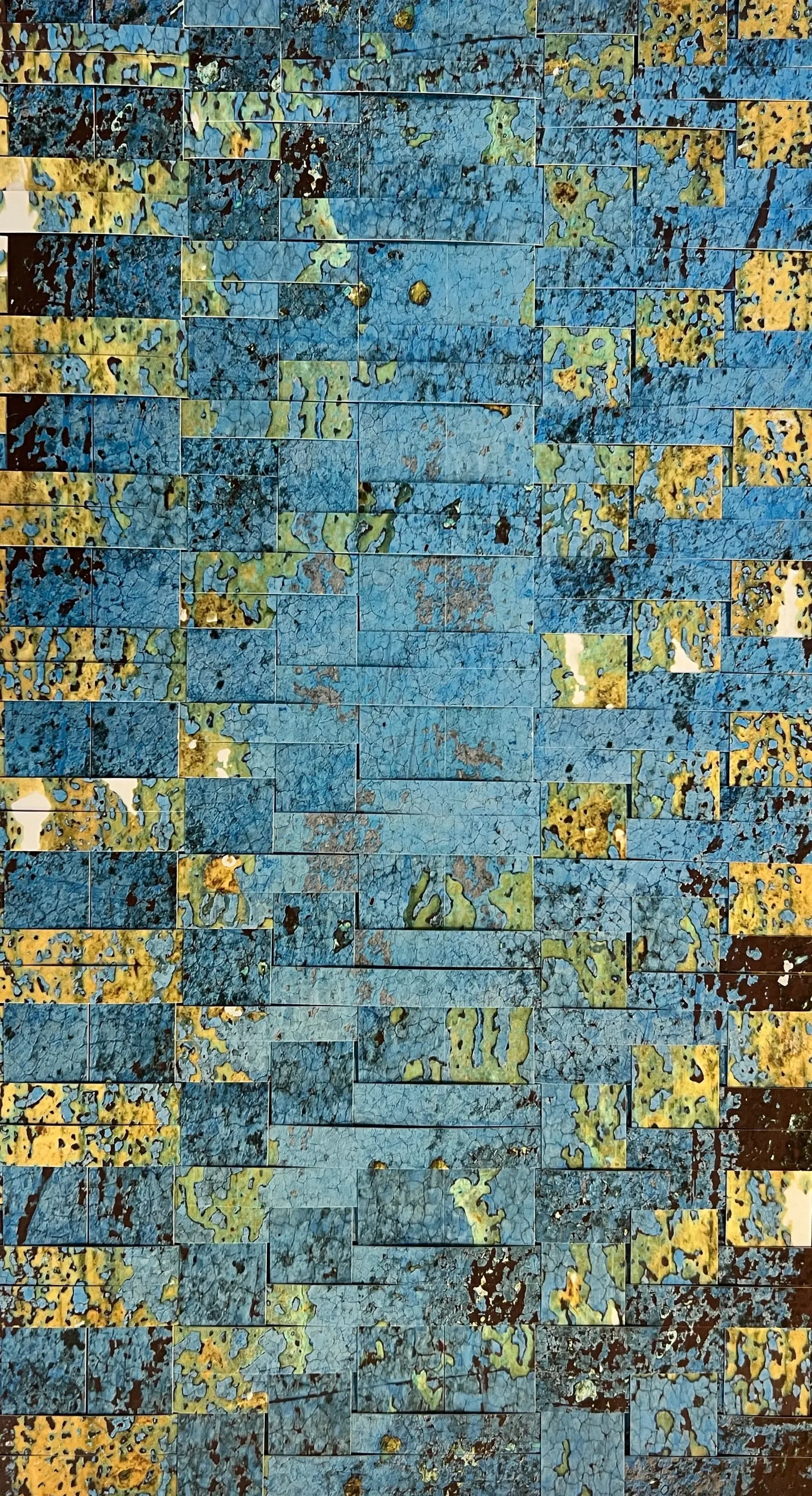"Sailboat Textures" (18 x 24 in.)