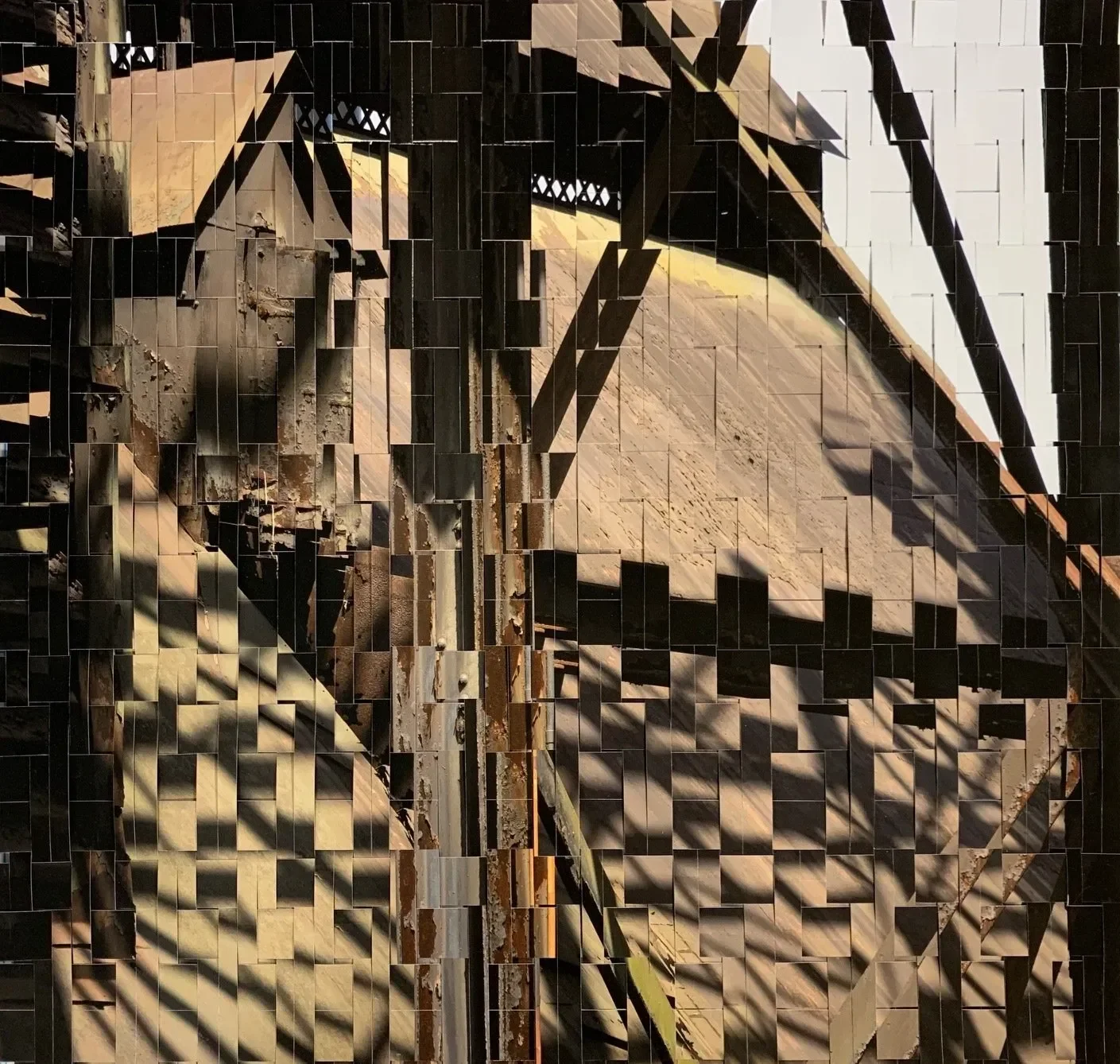 "Bethlehem Steel" – Framed (29 x 29.5 in.)