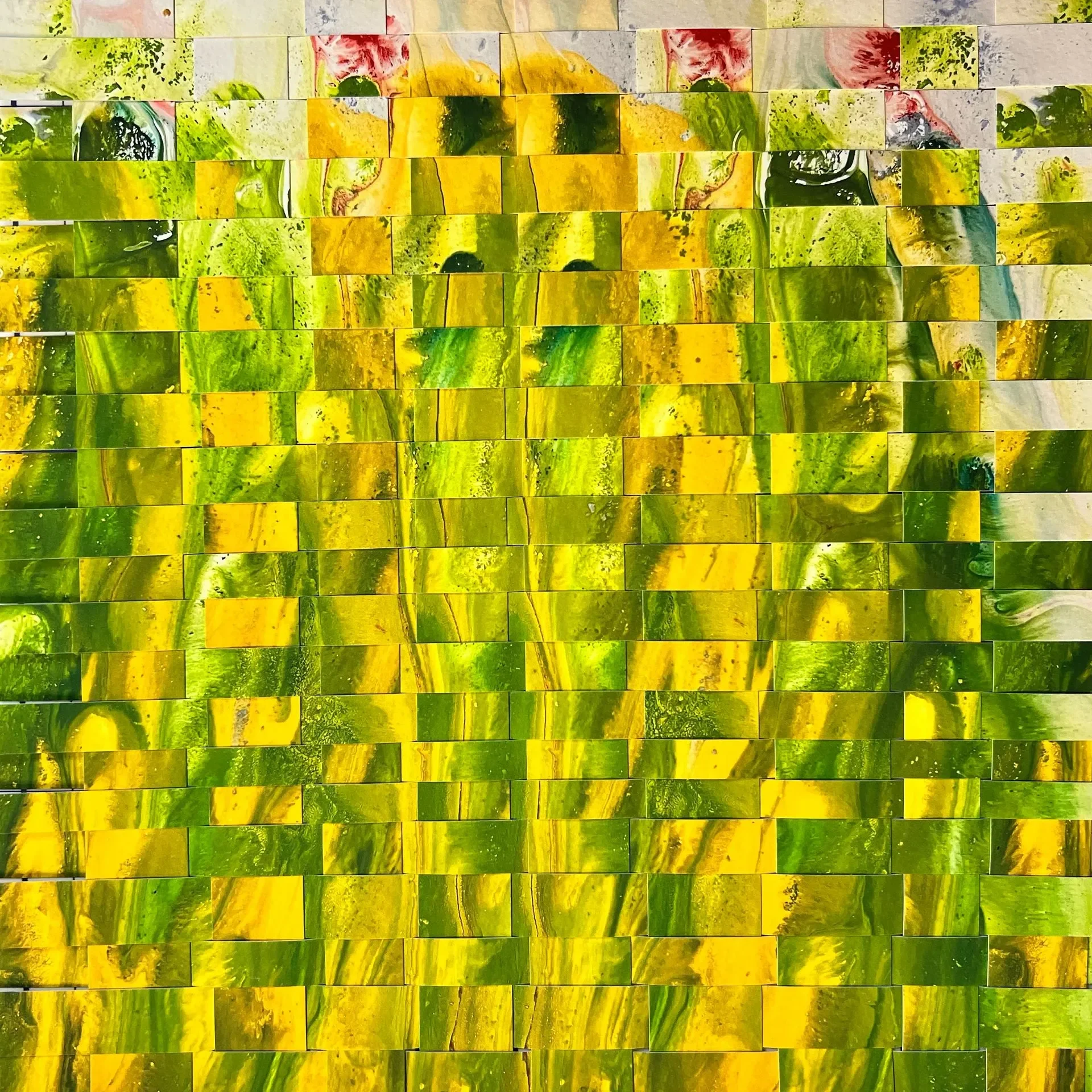 "Meadow in High Summer" (16 x 16 in.)
