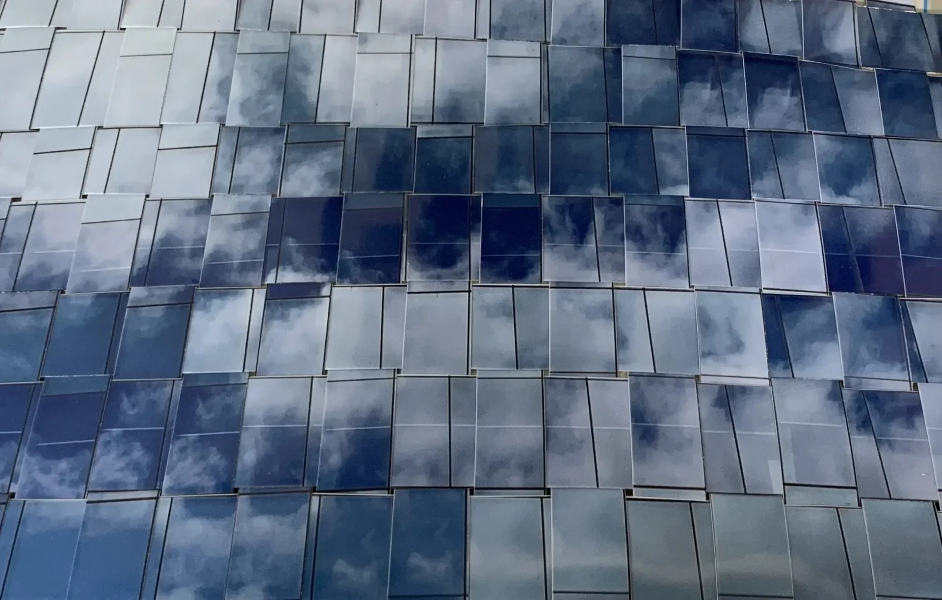 "Reflection of Navy Clouds" (SOLD)