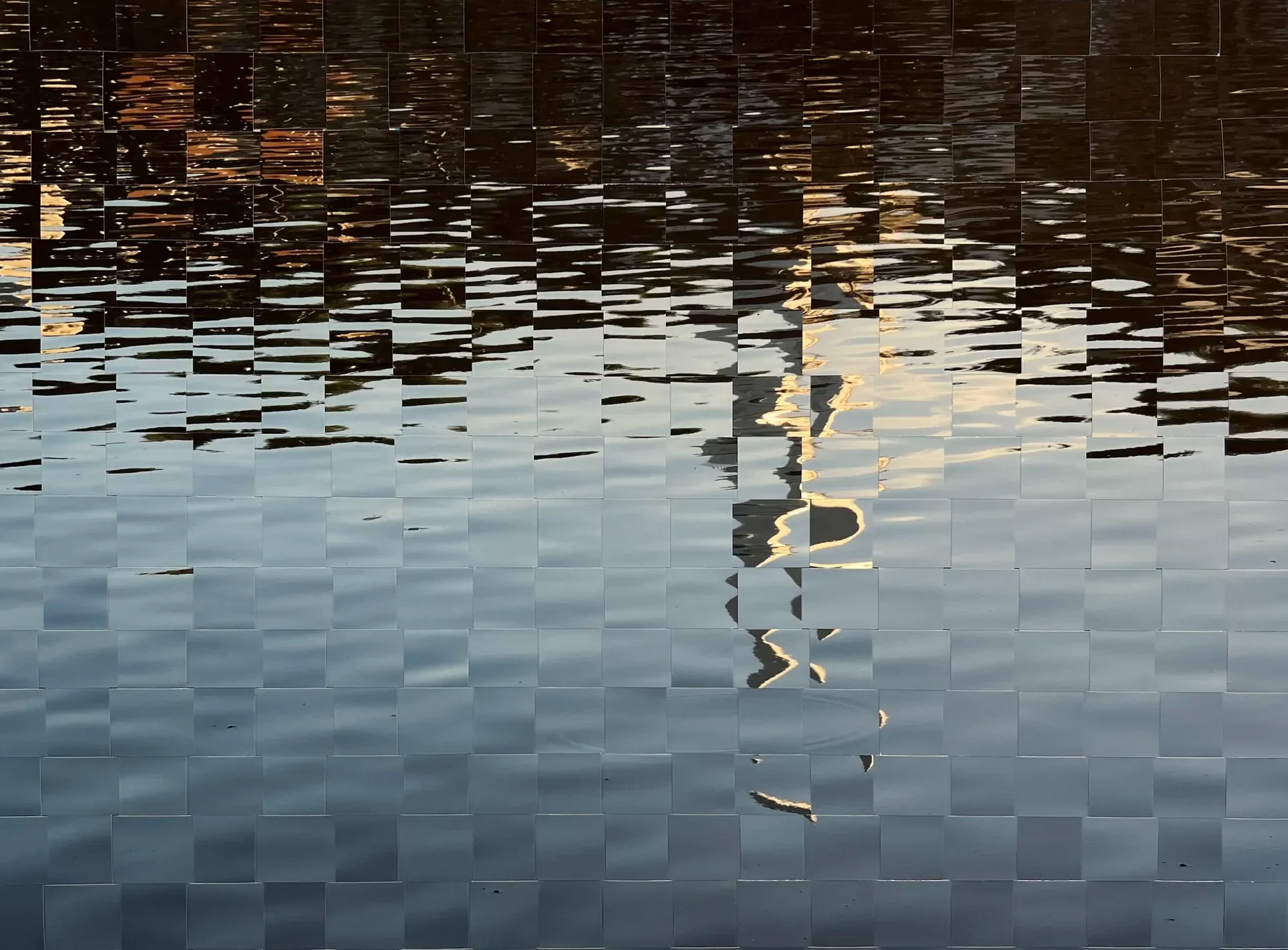 "Harbor Reflections II" (24 x 30 in.)