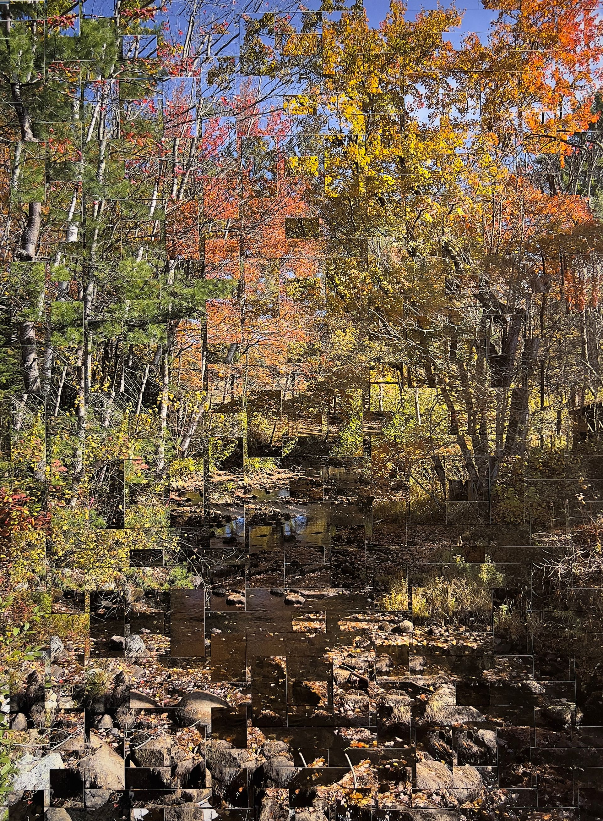 "Autumn in Moultonborough" – Floated Framed (24 x 30 in.)