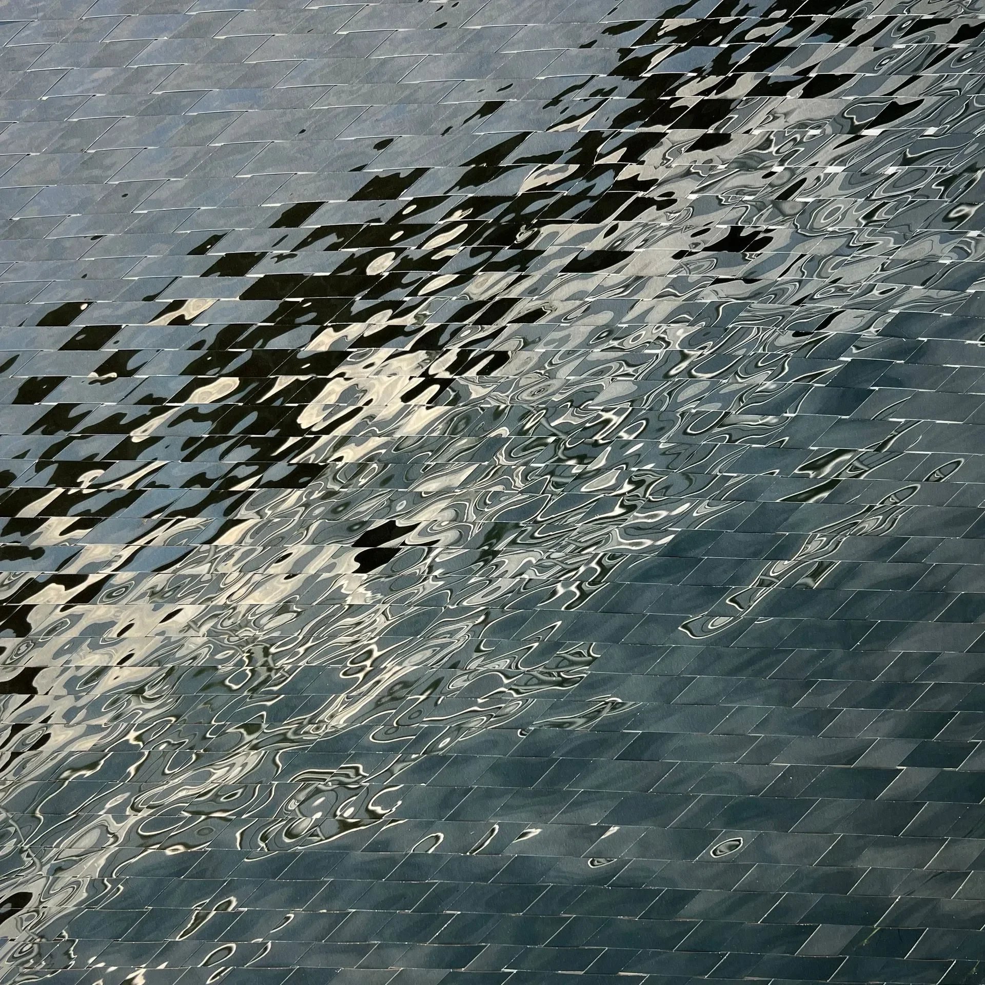 "Water Reflections" (24 x 24 in.)