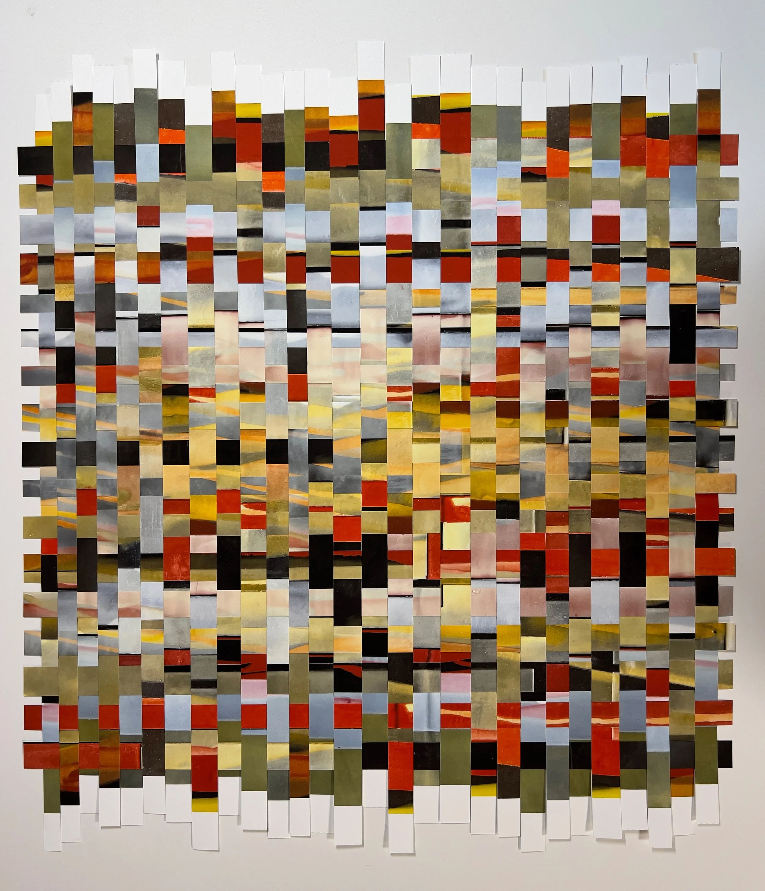 "Molten Autumn" – Floated Framed (24.25 x 26 in.)