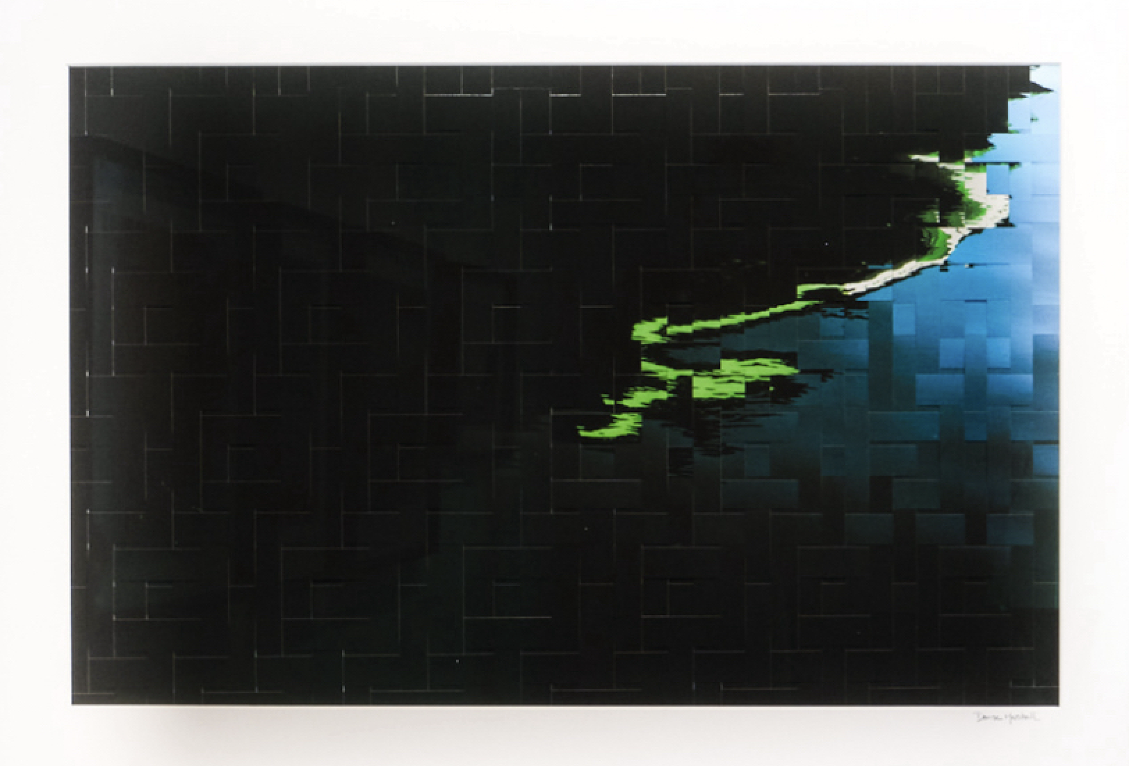 "Bioluminesence, Saint Barthélemy" – Framed (21.5 x 33.375" in.)