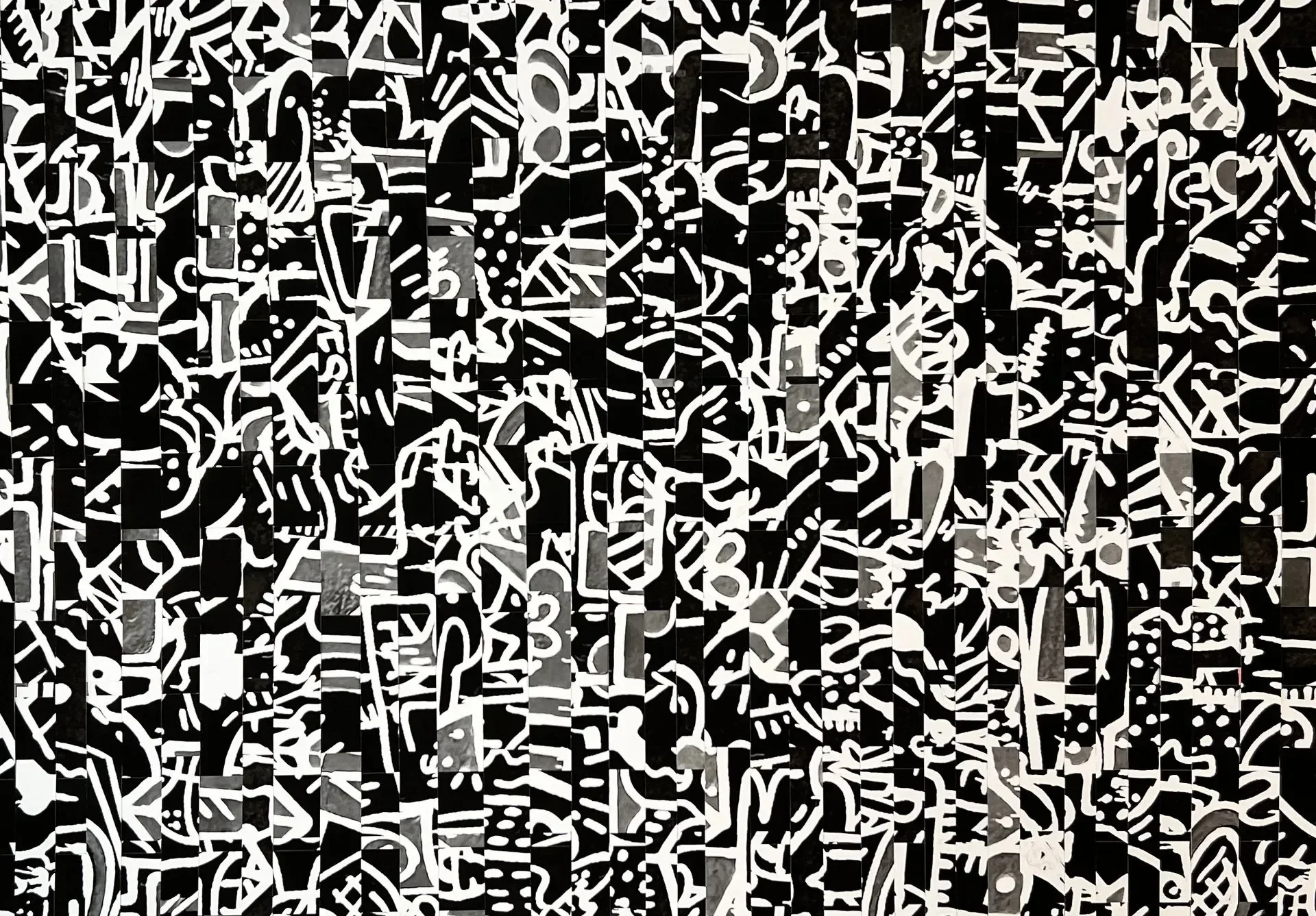 "Graffiti - All Mixed Up" (18 x 24 in.)