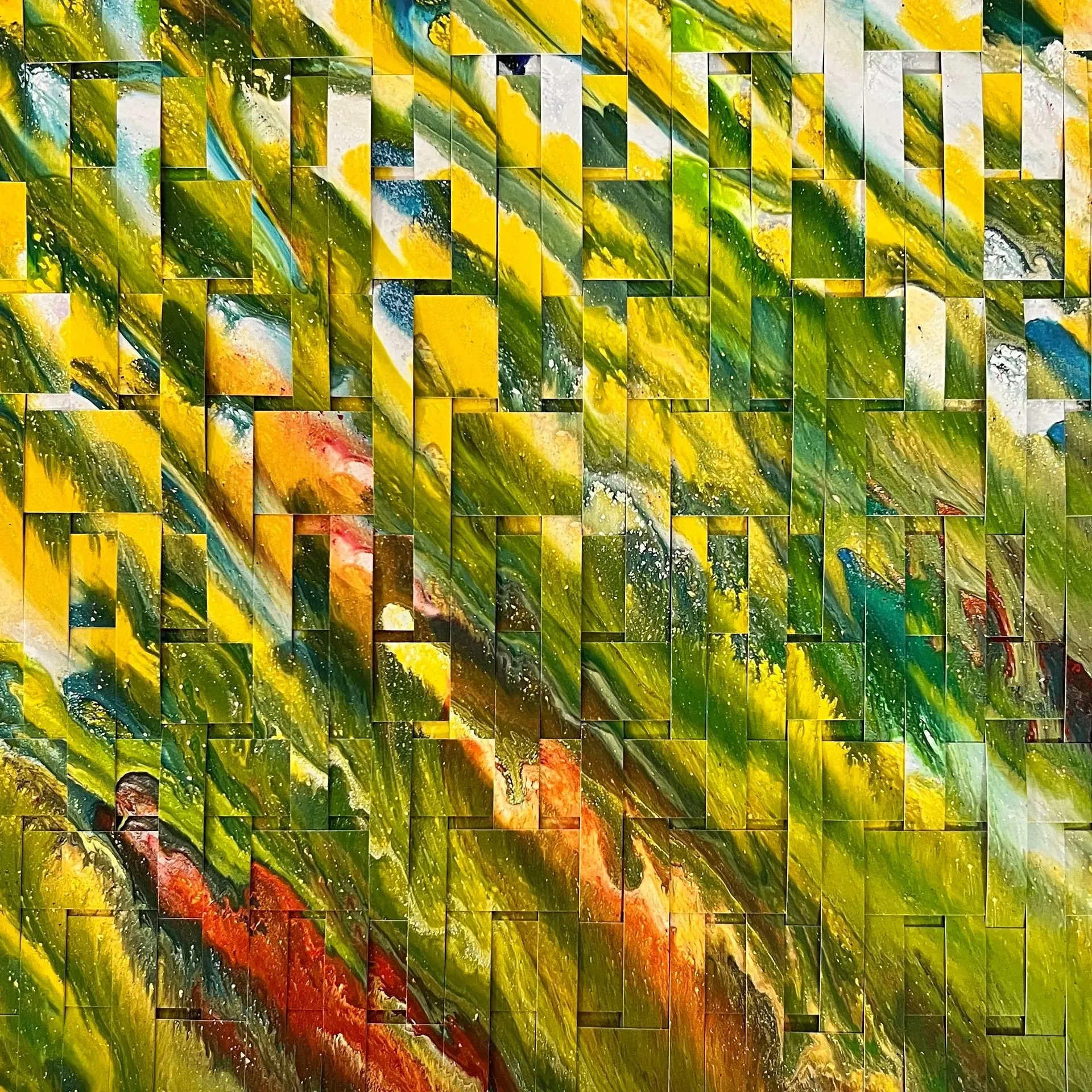 "Waiting" (16 x 16 in.)