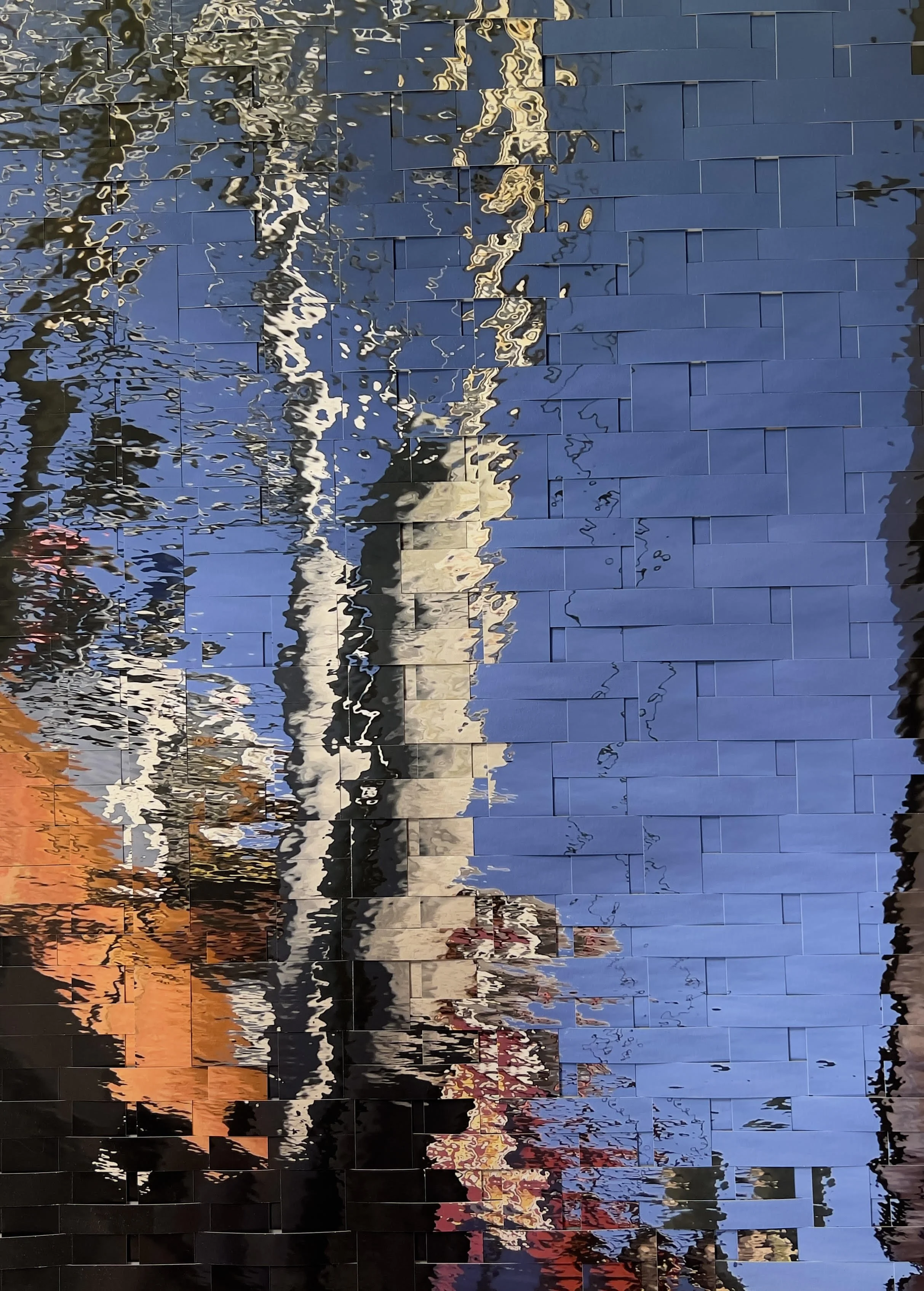 "Dissipation Anticipation" – Framed (13 x 17.5 in.)