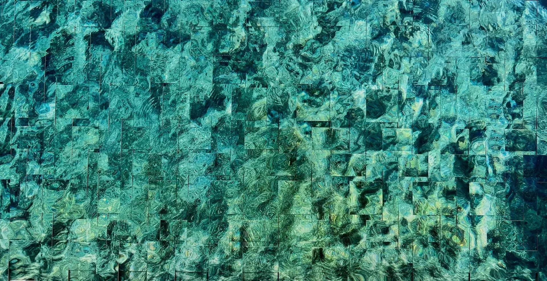 "Turquoise Waves" (SOLD)