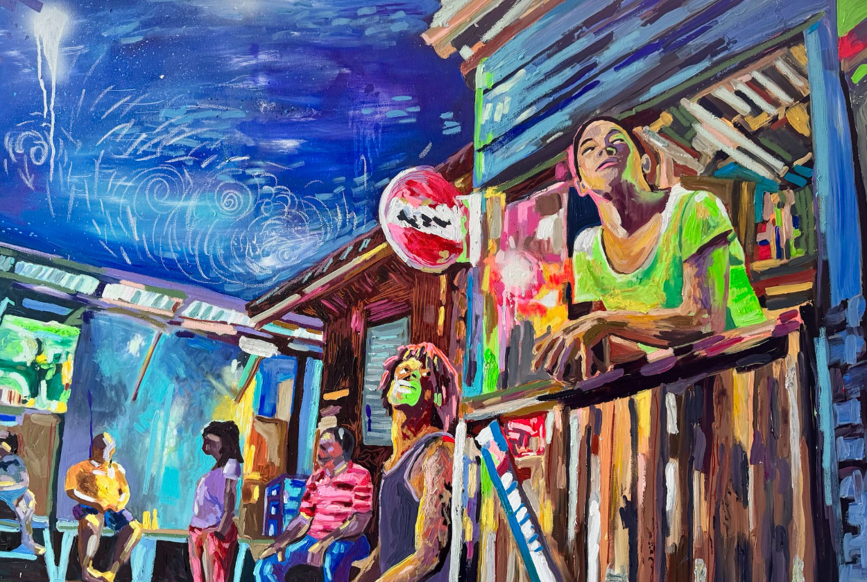 River Road Shop / Acrylic on Canvas
3ft x 4ft