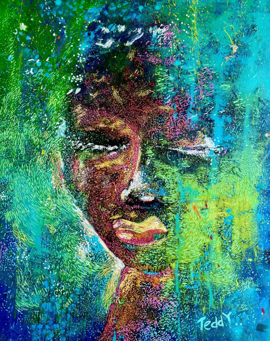 Remember / Acrylic on plywood
48” x 60”
