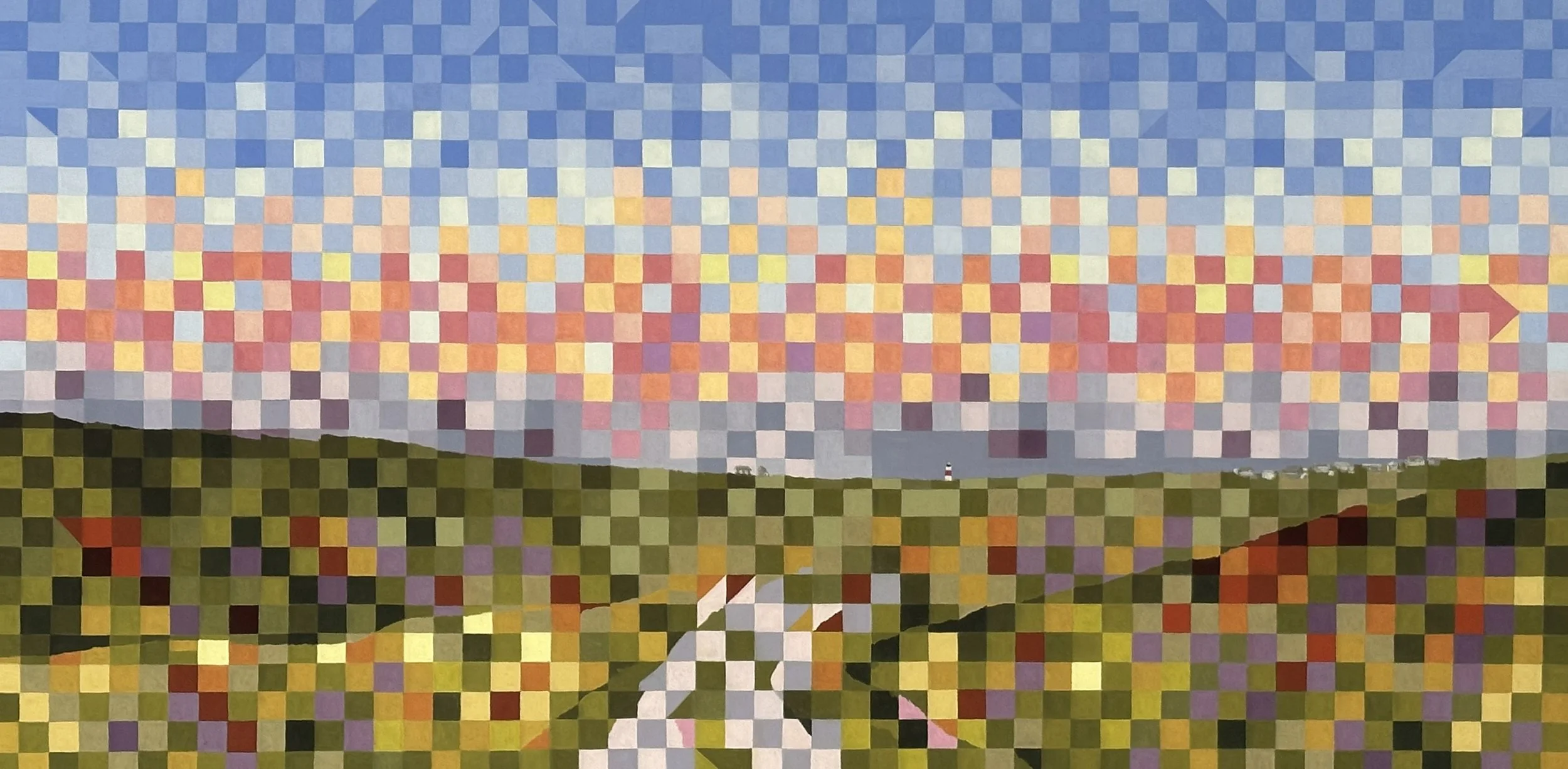 Shortcut Deconstructed, 27" x 54"