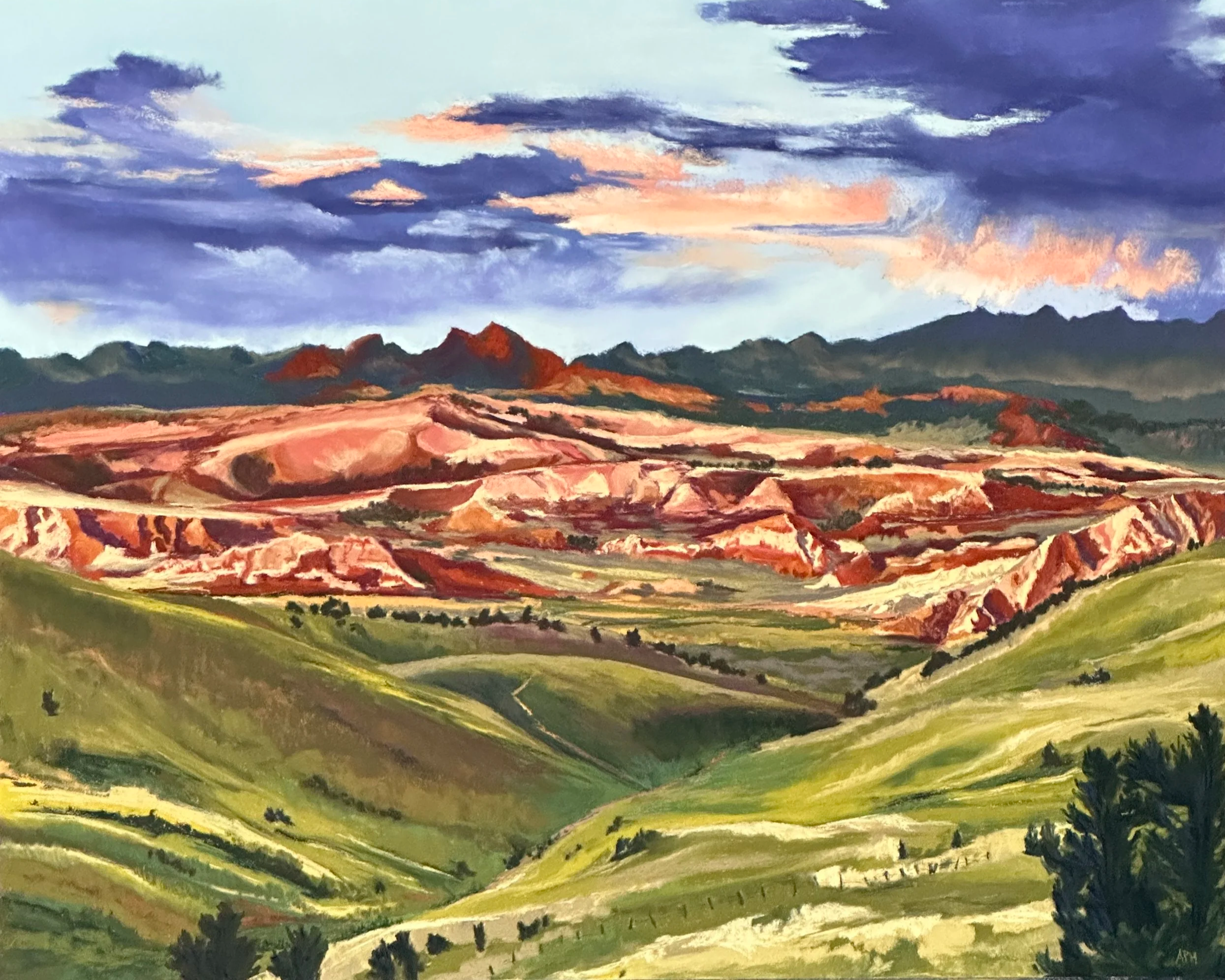 Wyoming View, 16" x 20"