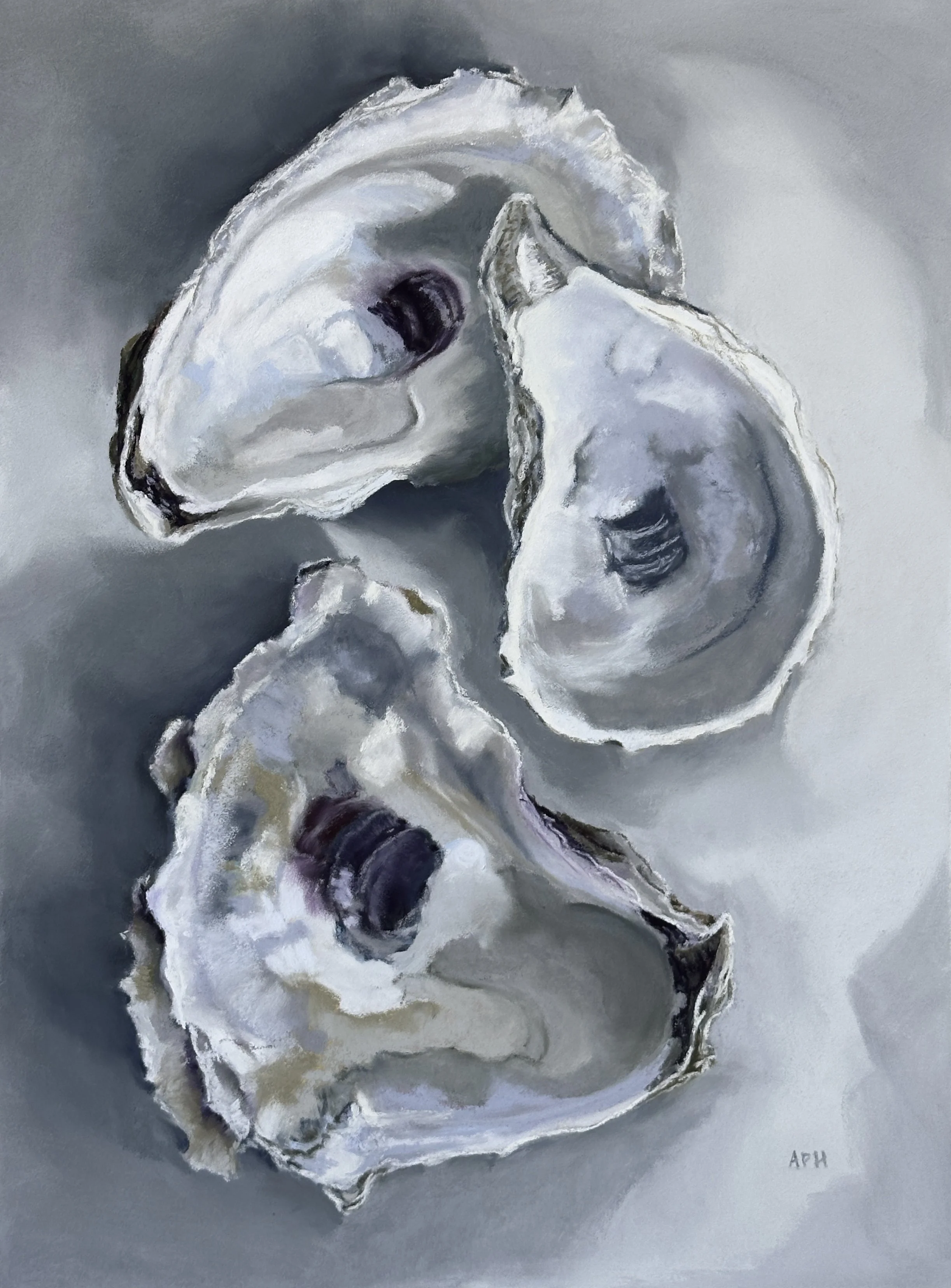 Fancy Trio, 12" x 9"