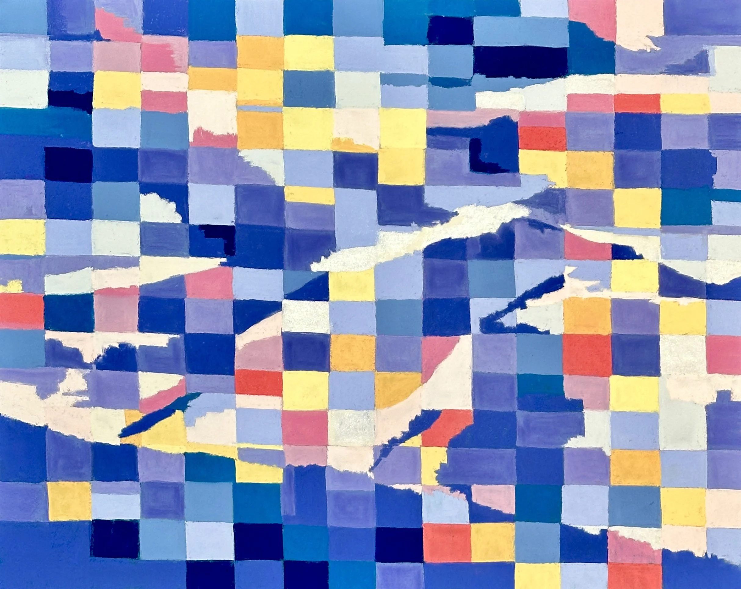 View from Sam's Deconstructed, 18" x 24"