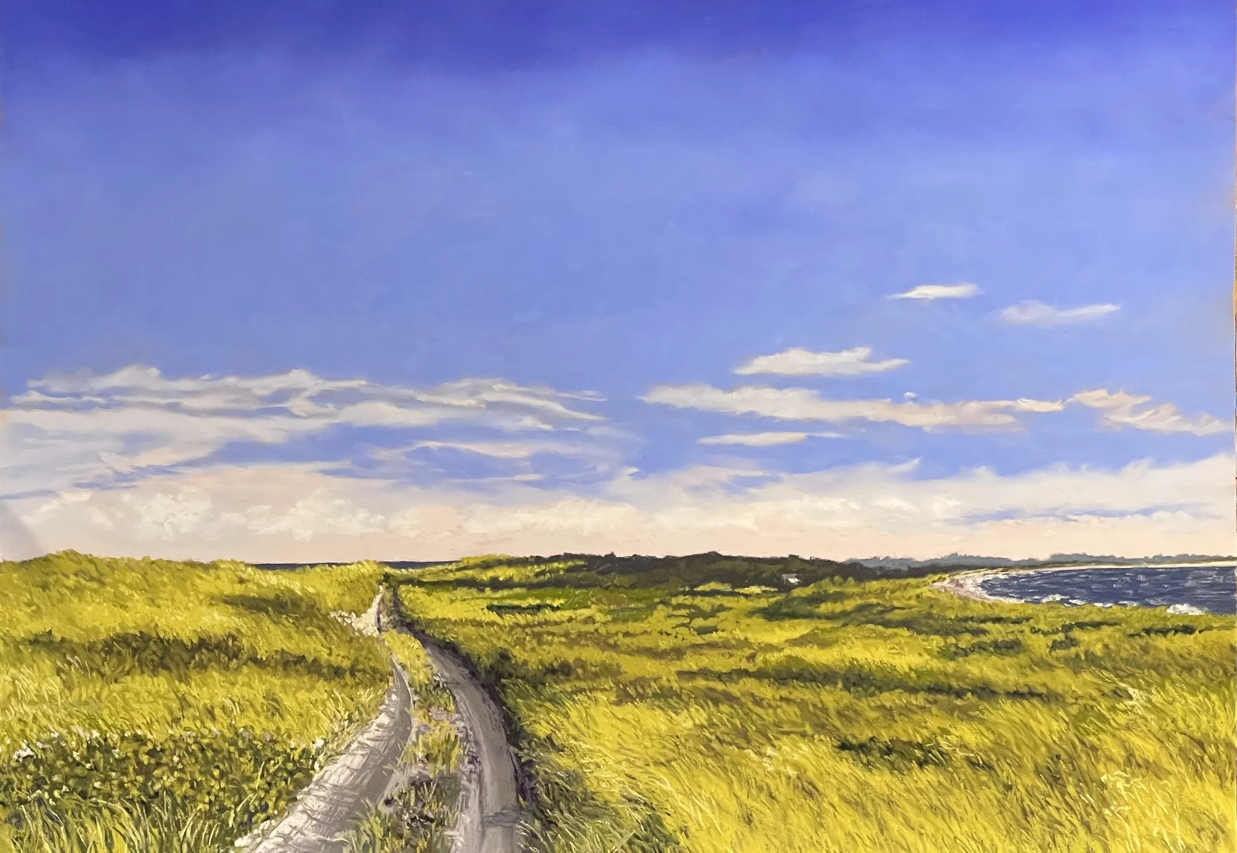 Pink Horizon, 14" x 20"