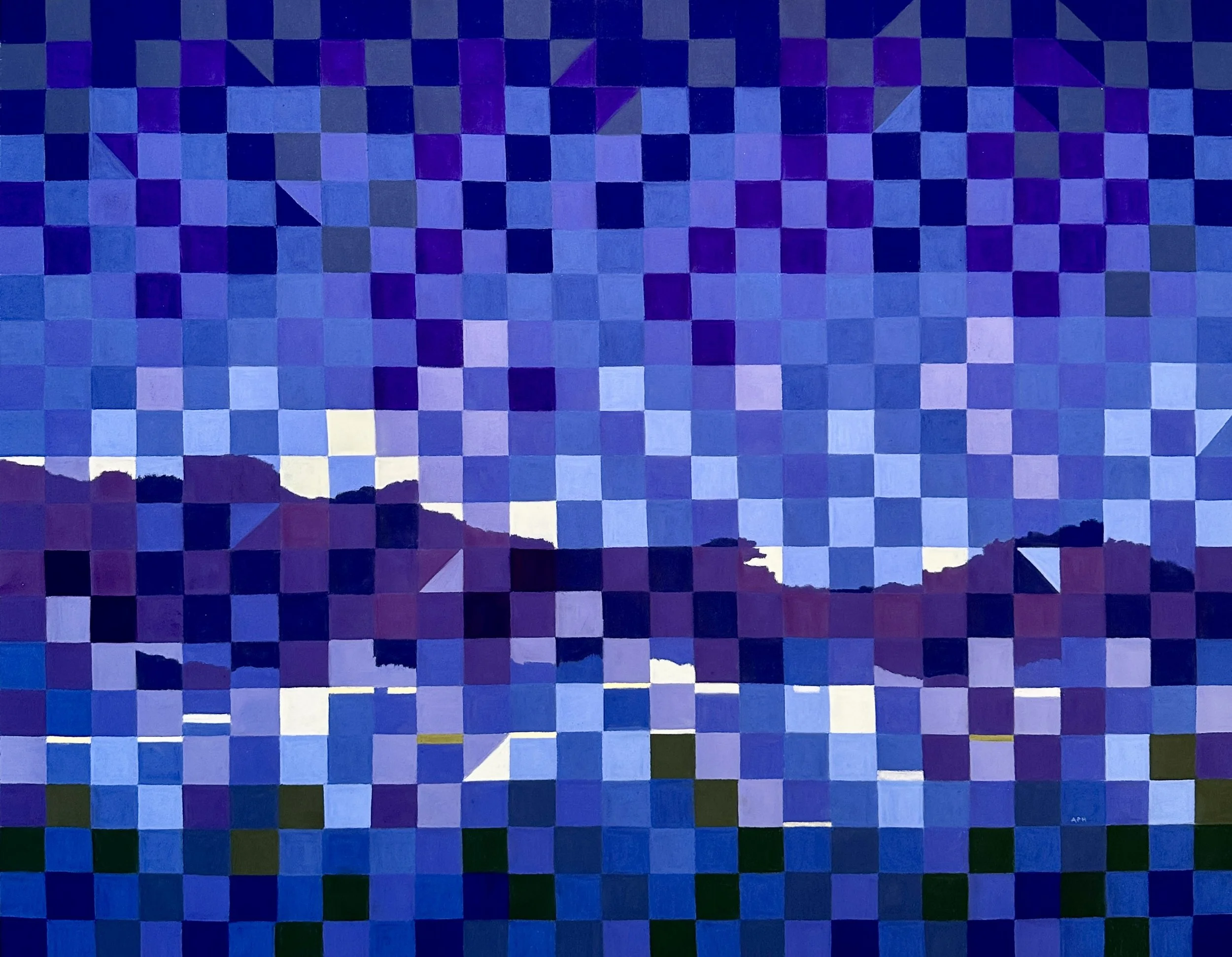 Nightfall Deconstructed, 21" x 27"