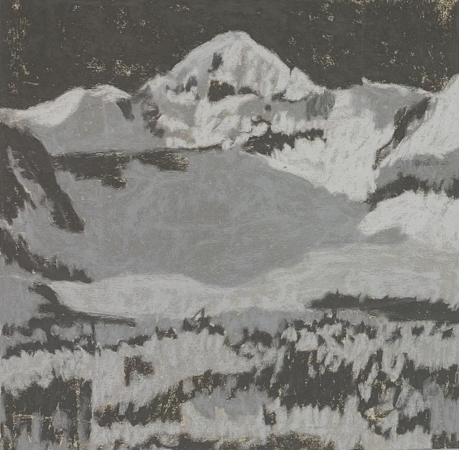 Mt. Wilson underpainting, Cooler