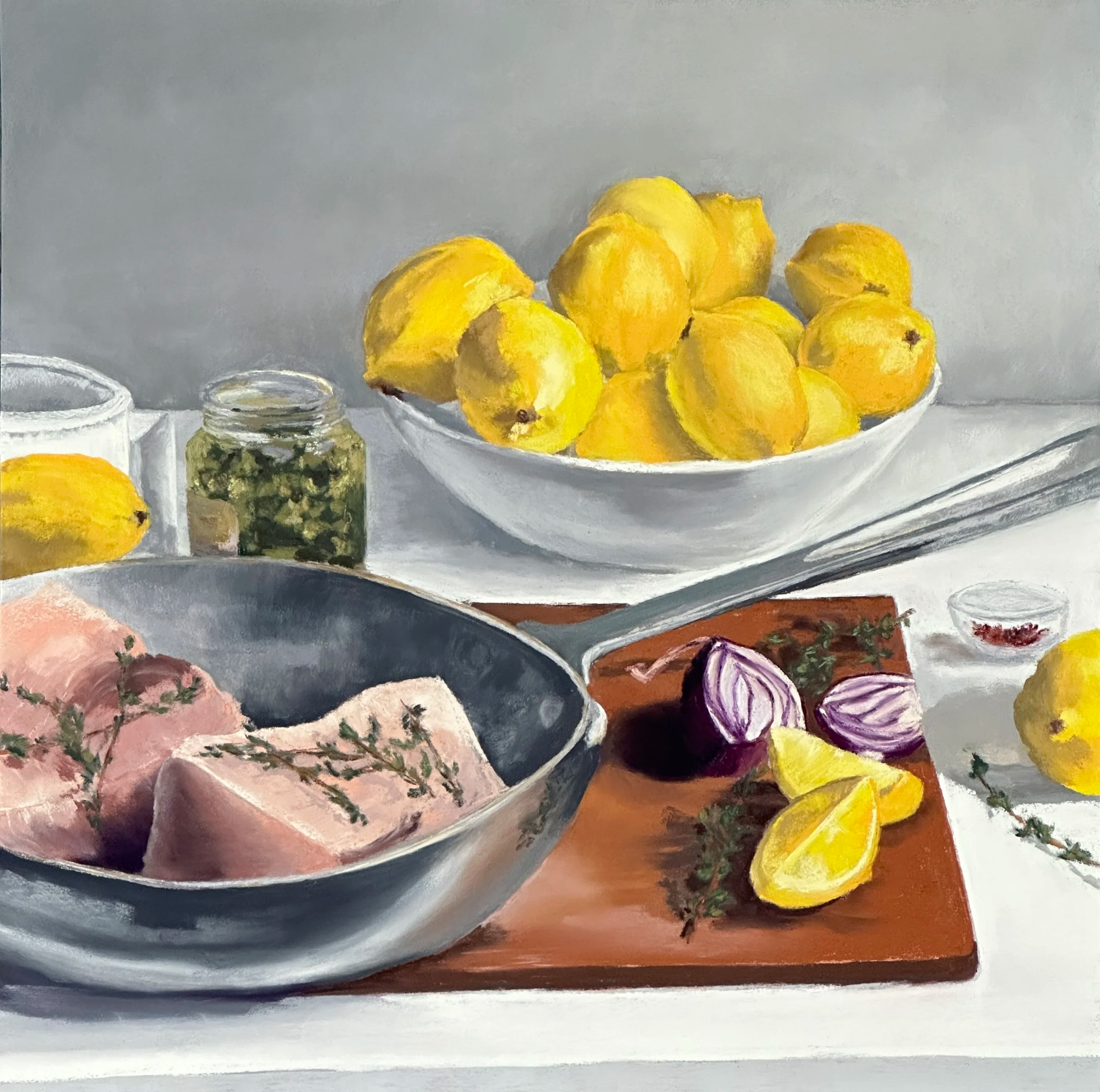 Dinner Prep, 11" x 14"