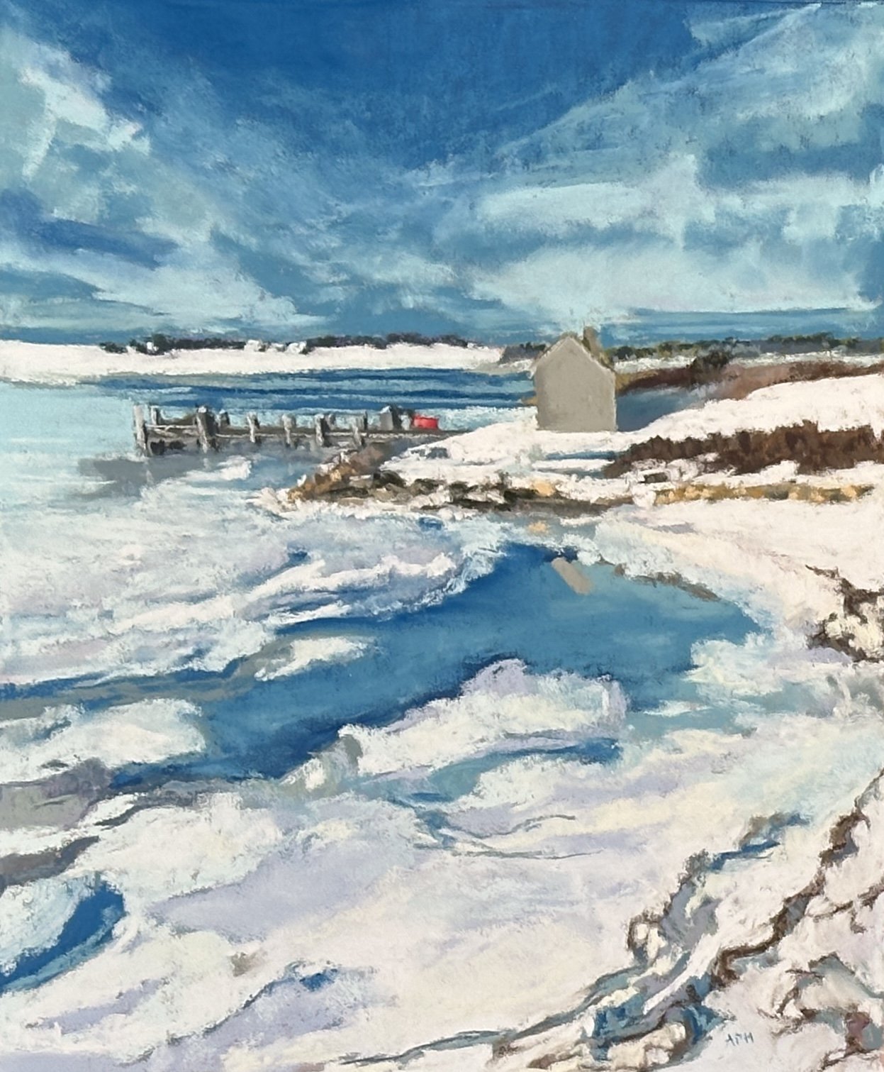 Cold Harbor, 10" x 8" 