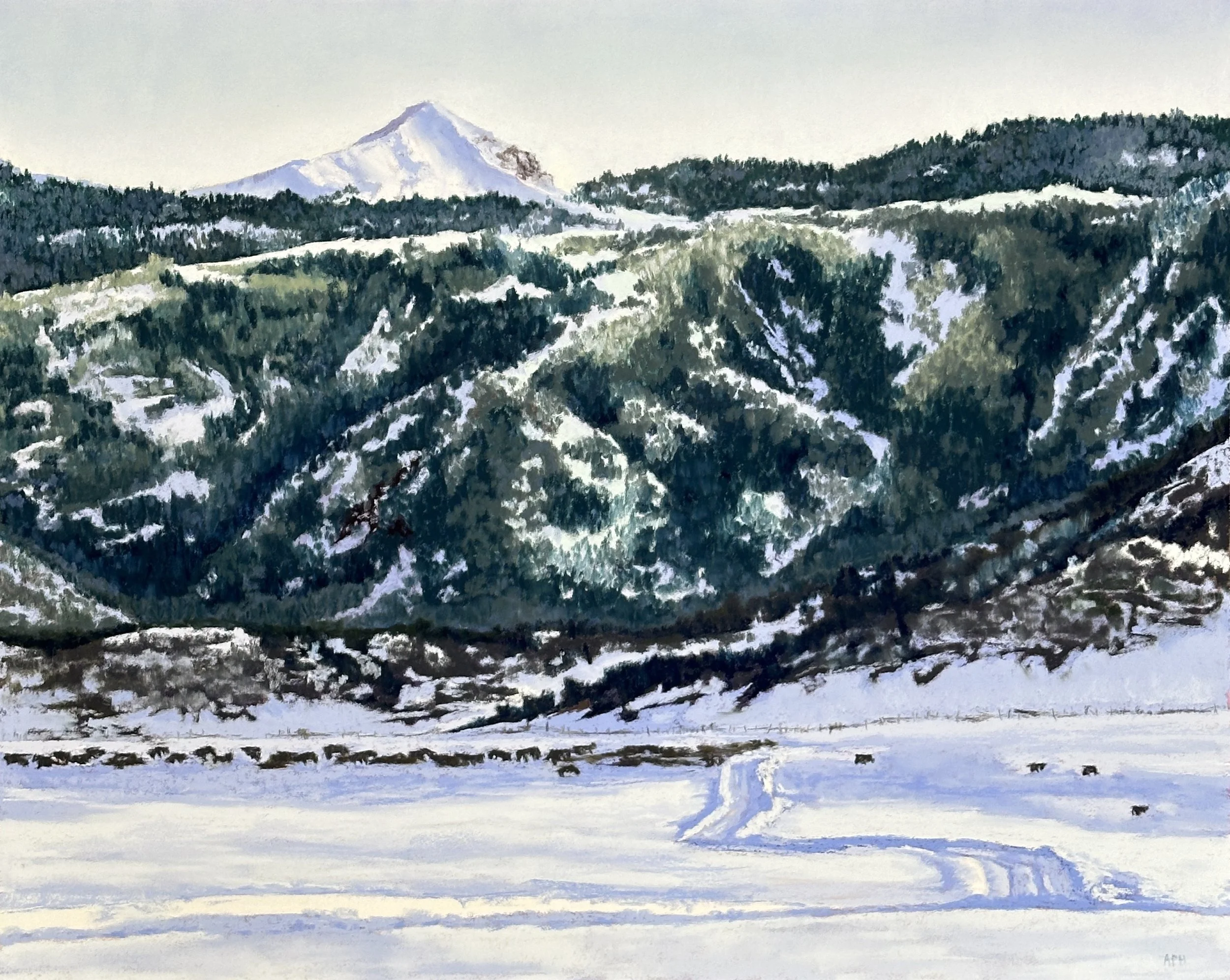 Wintering Over, Old Snowmass, 16%22 x 20%22 1.10.24.jpg