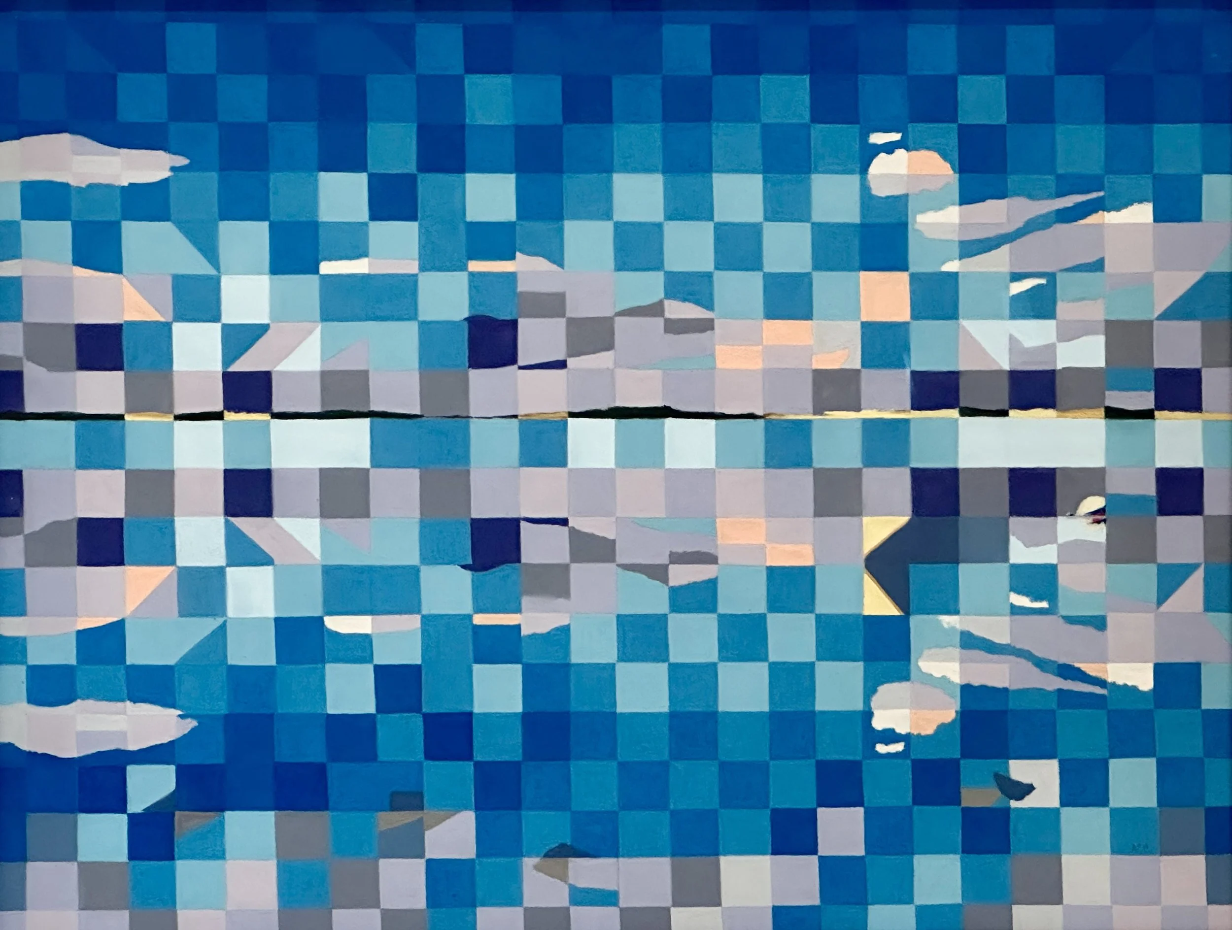 Featherweight Deconstructed, 20" x 26"