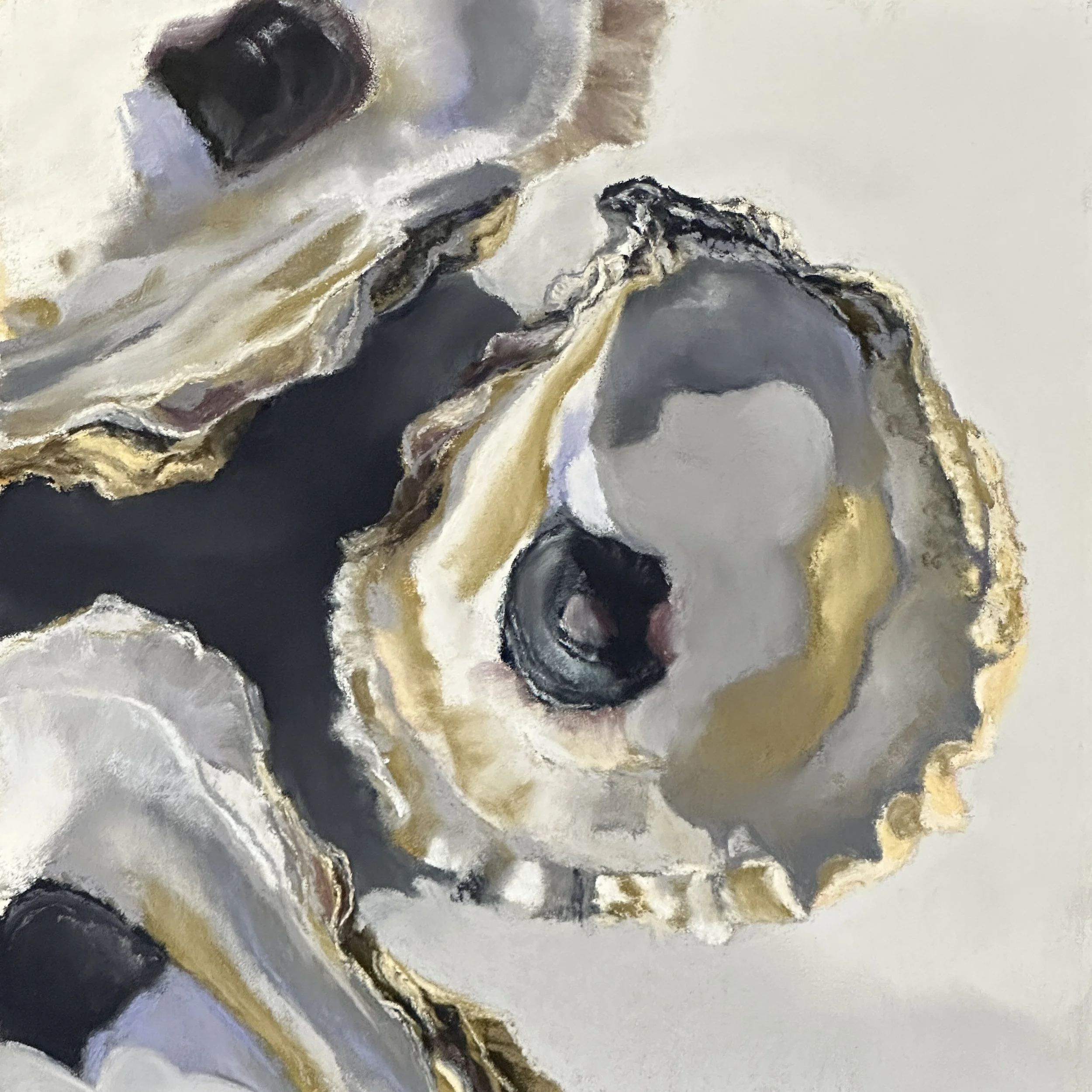 Wellfleet Oysters IV, 6.5" x 6.5"