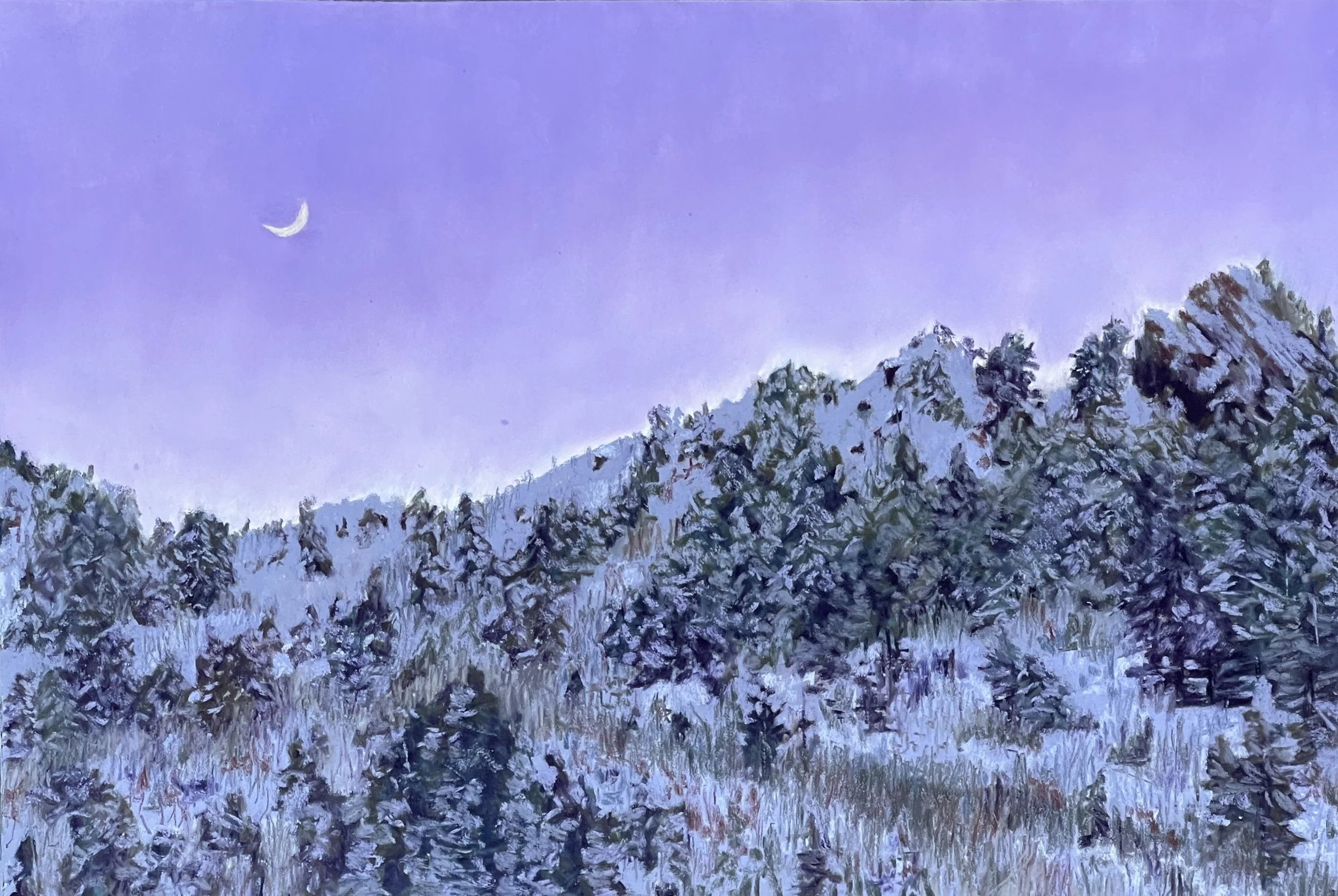 Ajax Alpenglow, 12" x 18"