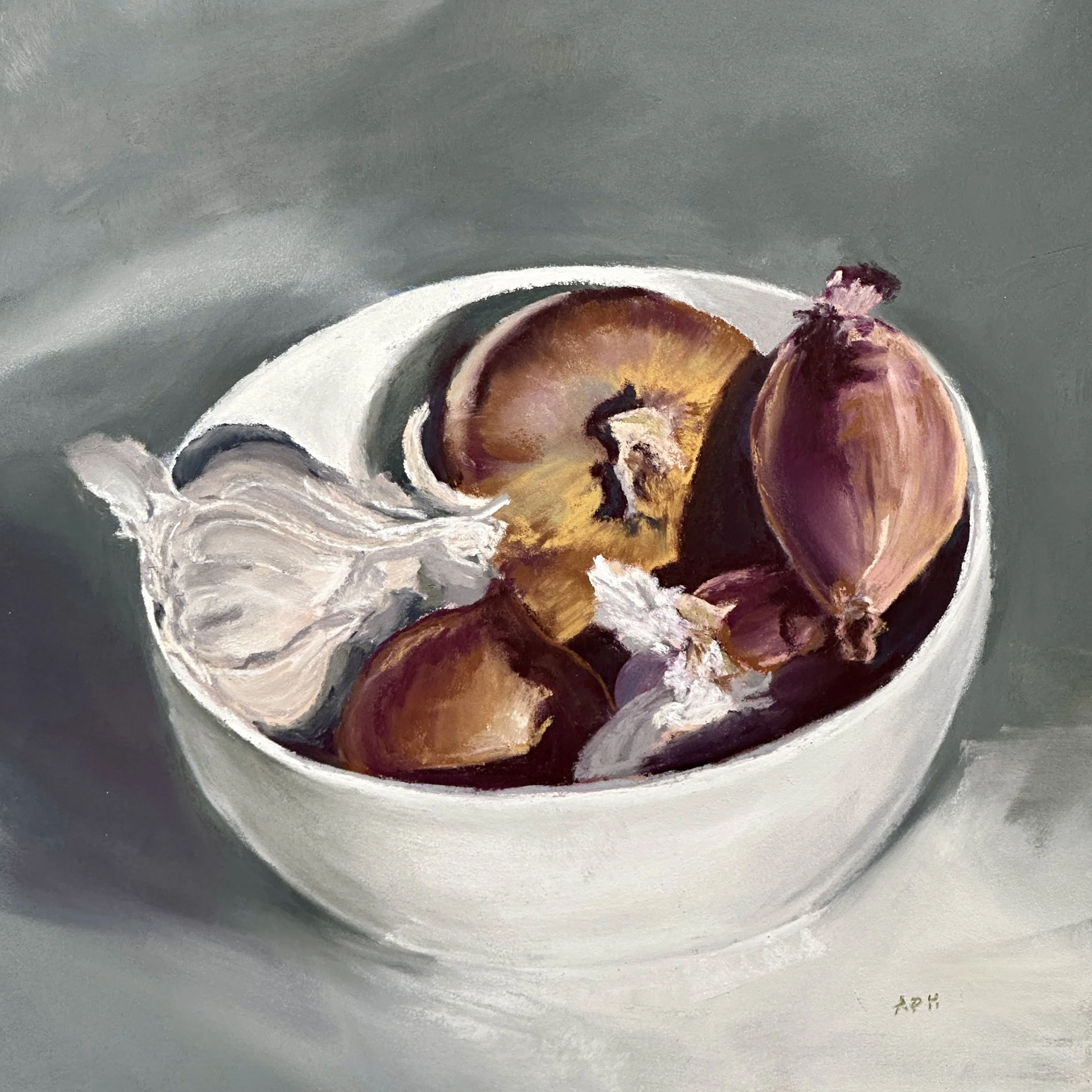 Kitchen Counter, Autumn, 7" x 7"